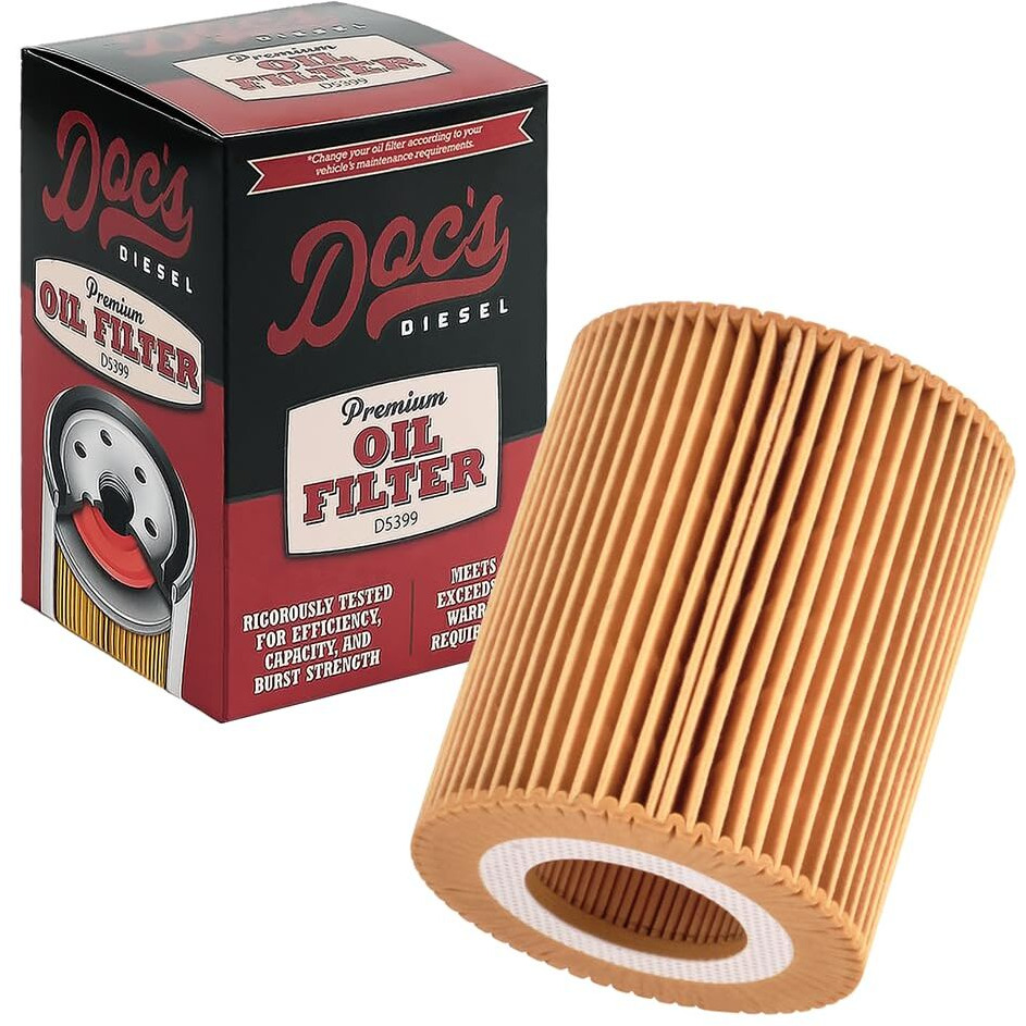 Doc's Diesel Oil Filter D10643 | Compatible With Ford F-150 3.0L Ecodiesel 2018+ | Replaces Fl2081