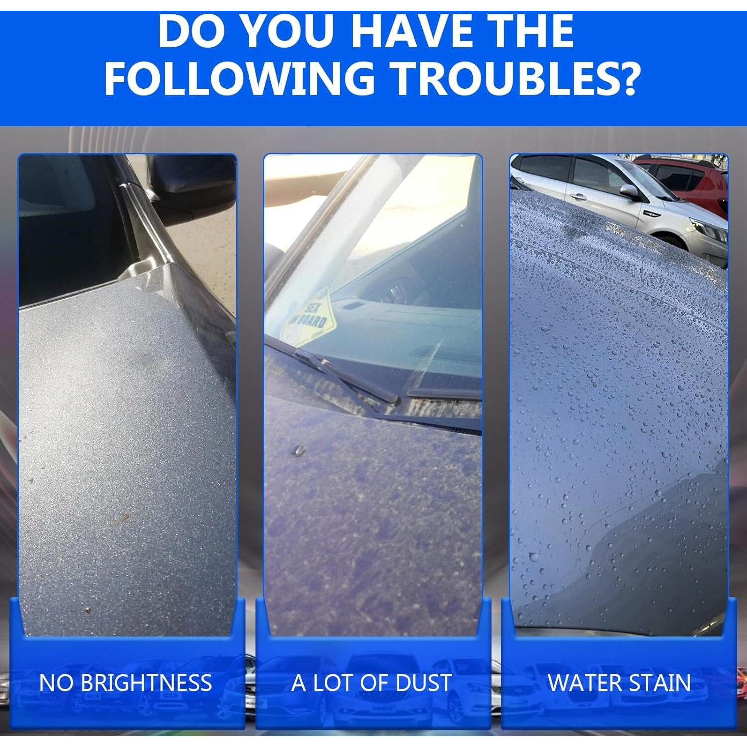 Car Coating Spray Set, Quick Effect Coating Agent, Quickly Coat Car Wax, Scratch Wax Polish Spray Extremely Hydrophobic, Oil Film Emulsion Glass Cleaner (1Pcs+Sponge+Cloth)