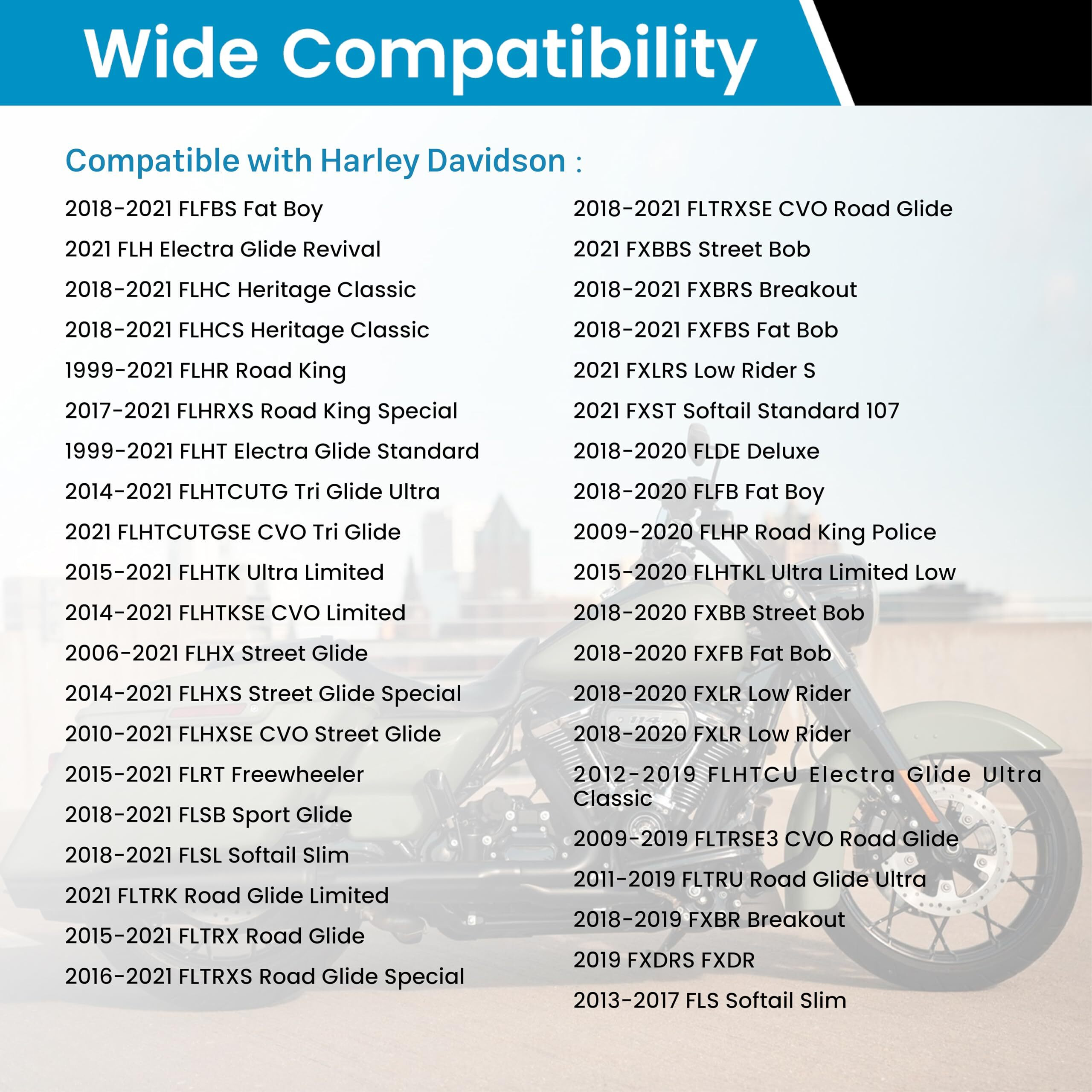 2 Pack Motorcycle Oil Filter For Harley Davidson Motorcycles, Road Glide Accessories,Kn171B