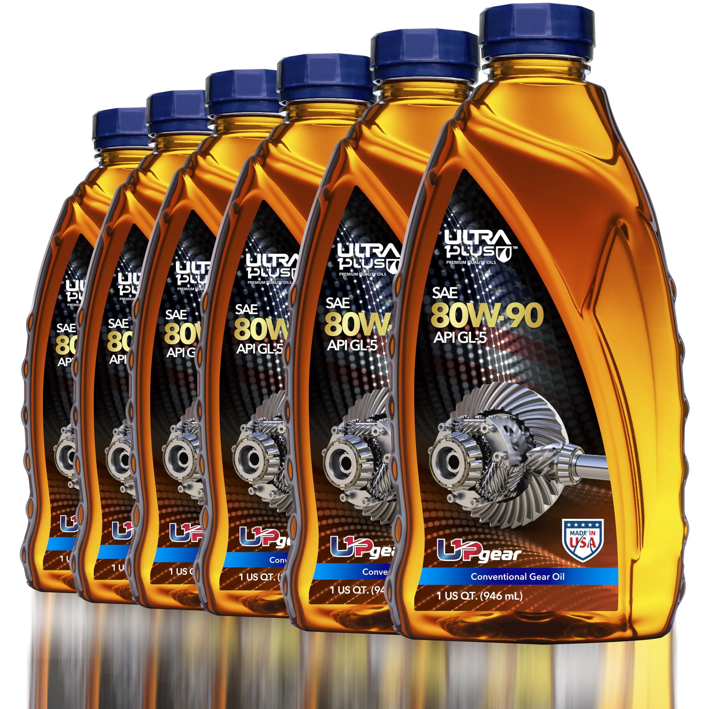 Ultra 1Plus Sae 80W-90 Gear Oil Api Gl-5-6 Qts