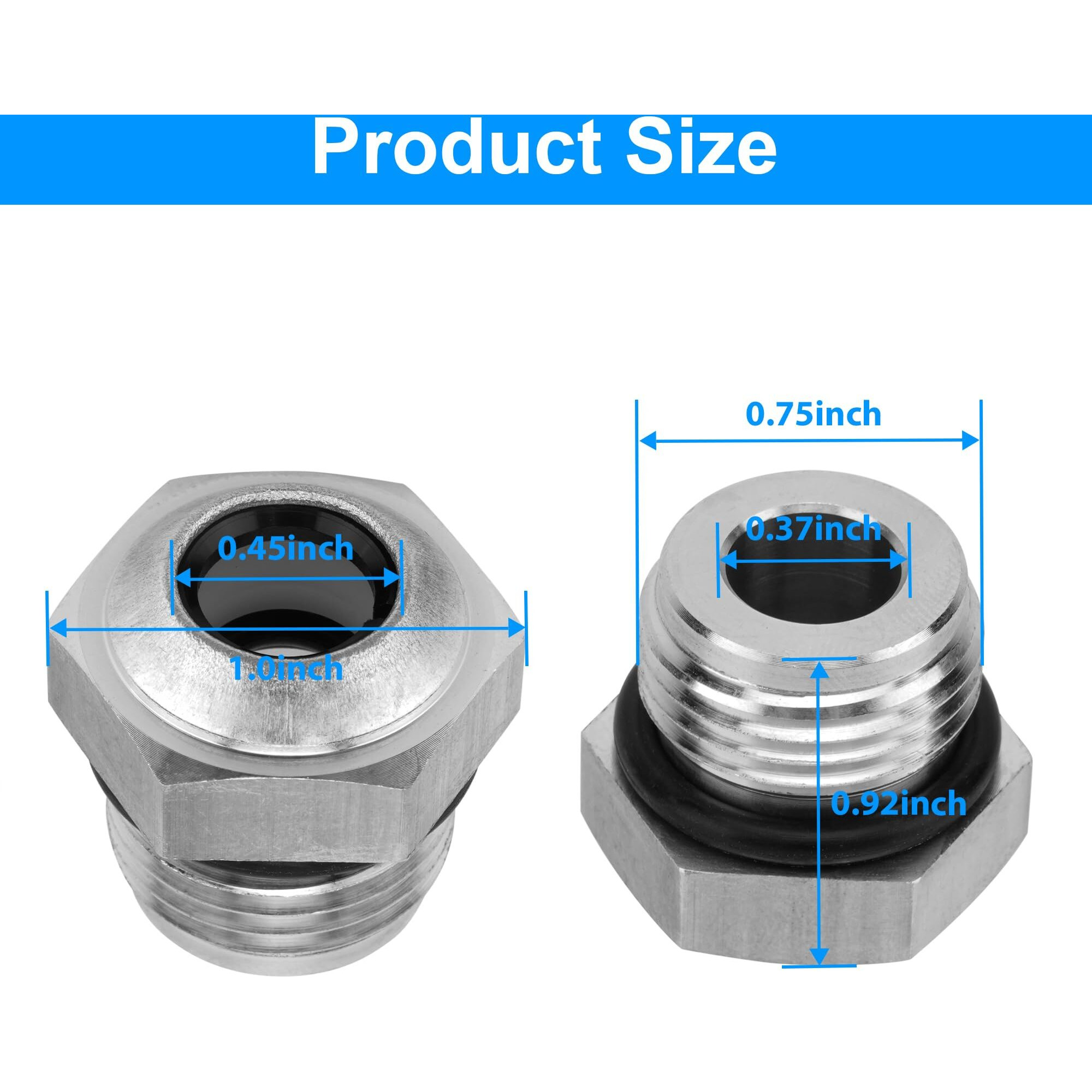 Transmission Cooler Oil Tube Connector Yl3Z7D273Aa For 2001-2005 Ford Expedition, 2001-2008 Ford F-150, 2006-2008 Lincoln Mark Lt, 2001-2004 Lincoln Navigator