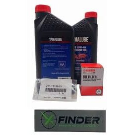 Yamaha Raptor 700/700R (2006-2024) Oil Filter Change Kit Yamaha Part 4X7-13440-09-00 And 2 Quarts All Purpose Lub-10W40-Ap-12