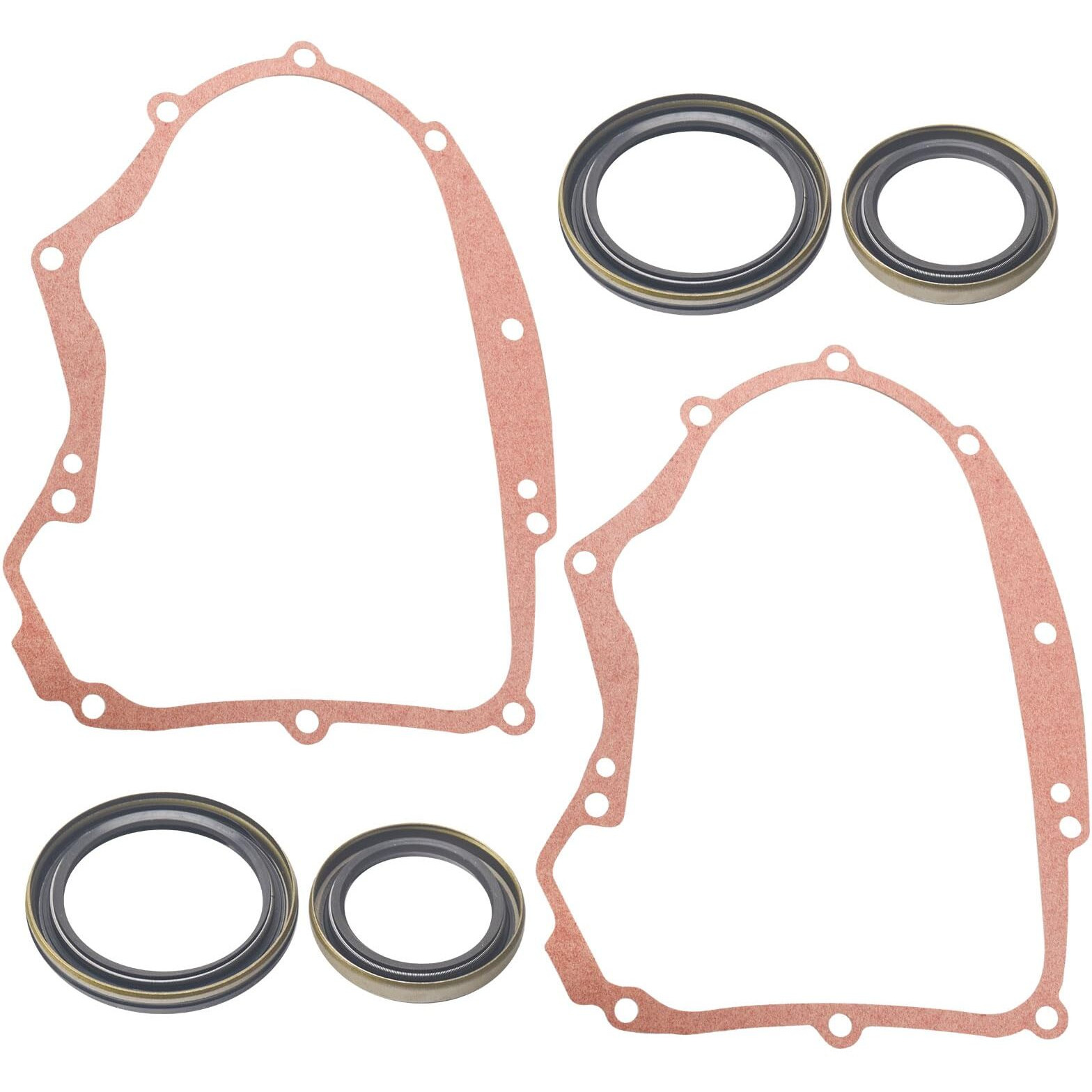 2 Set 594195 Crankcase Gasket & 795387 Oil Seal Compatible With B&S T-Oro Engines 40H777, 40G777, 74812, 74814, 13At61Rh048
