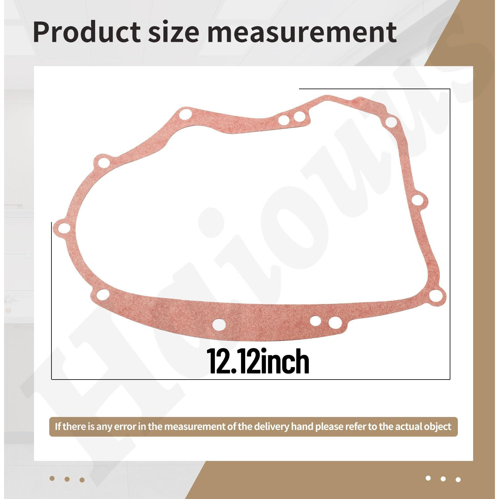 2 Set 594195 Crankcase Gasket & 795387 Oil Seal Compatible With B&S T-Oro Engines 40H777, 40G777, 74812, 74814, 13At61Rh048