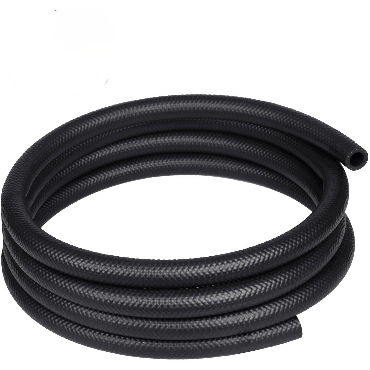 Vehimata Sae J1532 3/8"" 10Ft Transmission Oil Cooler Hose 250Psi Black