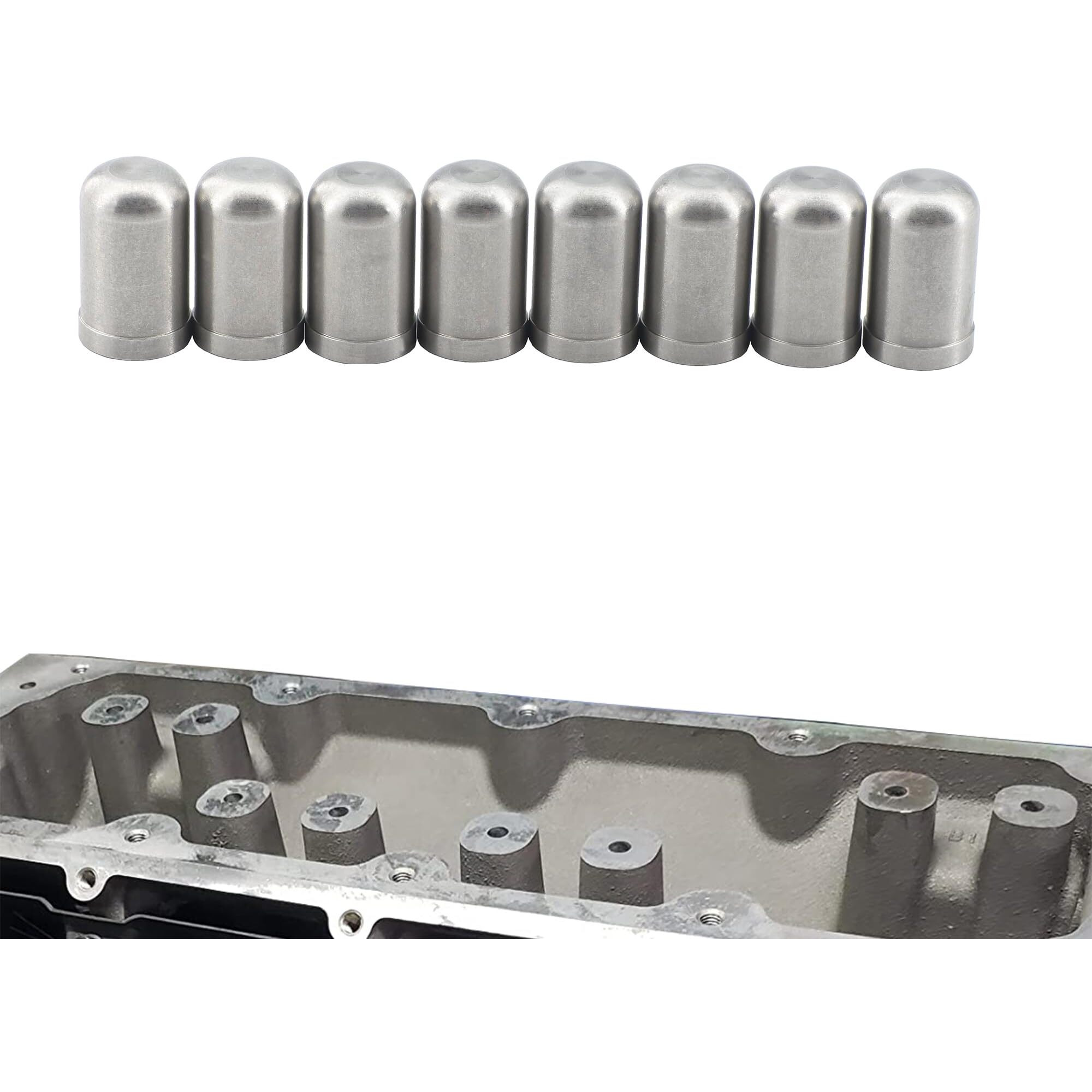 Gjysyp Oil Valley Block Off Plugs, For Sealing Oil Passages On 2005-2019 Gen Iv/Gen V EnginesReplacing Dod/Afm Lifters With Conventional Ls/Ls7 Model Lifters (16 Pcs)