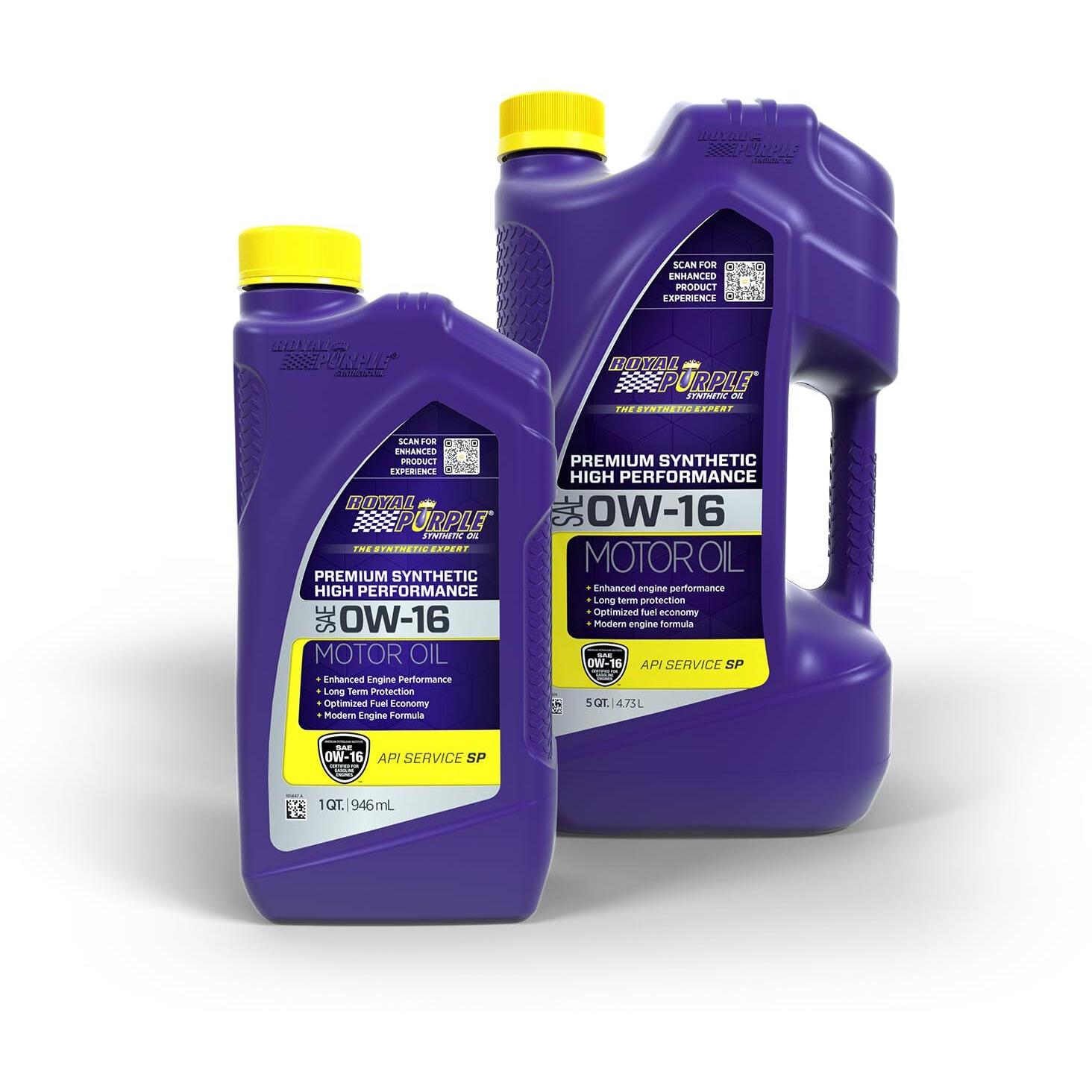 Royal Purple 51016 High Performance Synthetic Sae 0W-16 Motor Oil - 5 Quart