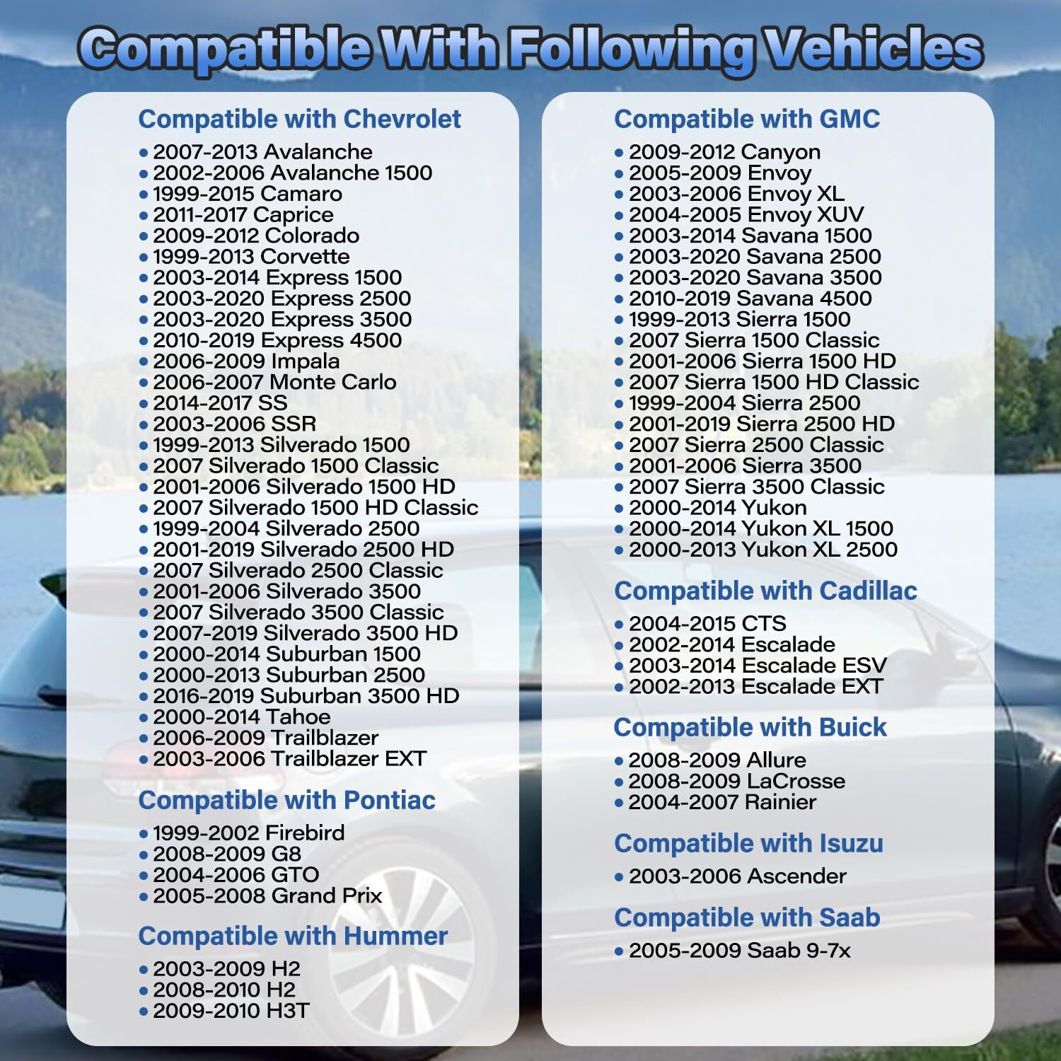 Gzztores Oil Pan Gasket Set, Compatible With Chevy Silverado, Suburban, Tahoe, Trailblazer, Gmc Sierra, Yukon, Cadillac Escalade 4.8L 5.3L 6.0L 6.2L, Replace 12612350 Os30693R