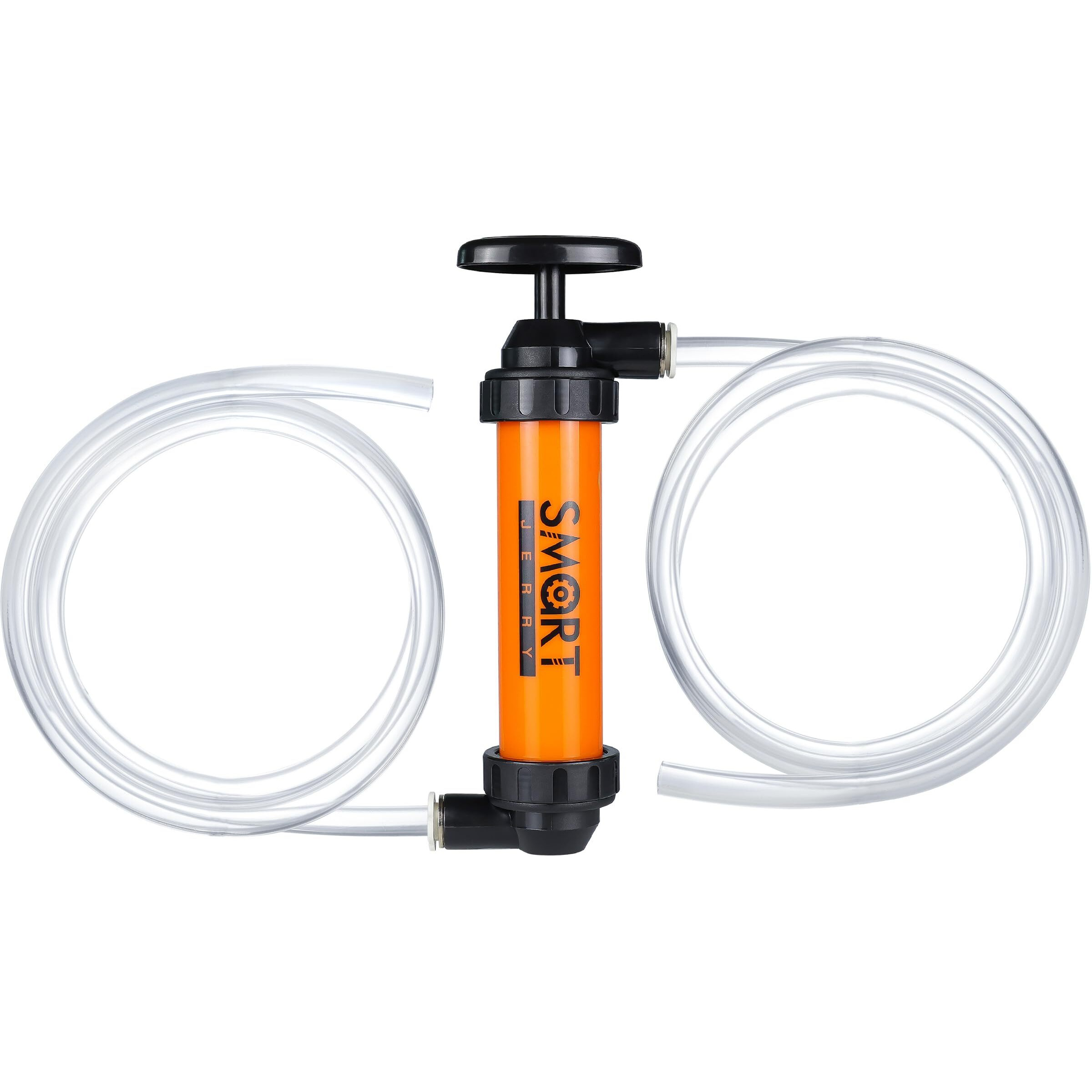 Smart Jerry - Siphon Pump For Gasoline, Fluid Transfer Pump Automotive, Rv Antifreeze Pump Kit, Oil Transfer Pump, Hand Pump Siphon, Manual Fuel Transfer Pump, Transmission Fluid Pump, Lawn Mower Pump