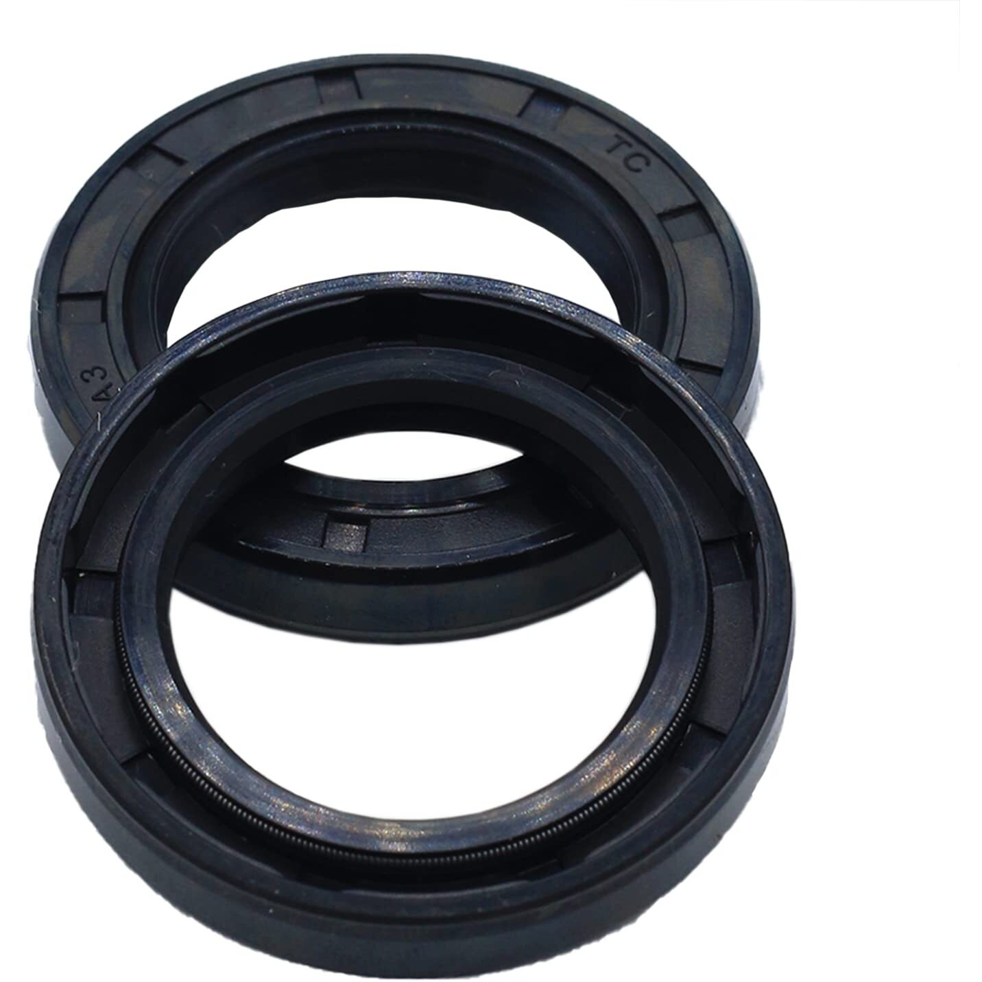 Plentzom 2Pcs Propeller Shaft Oil Seals 93101-30M17-00 9310130M1700 Compatible With Yamaha V4 V6 Outboard 115 130 150 175 200 220 225 250 Hp Outboards 1984 To Current Lower Drive