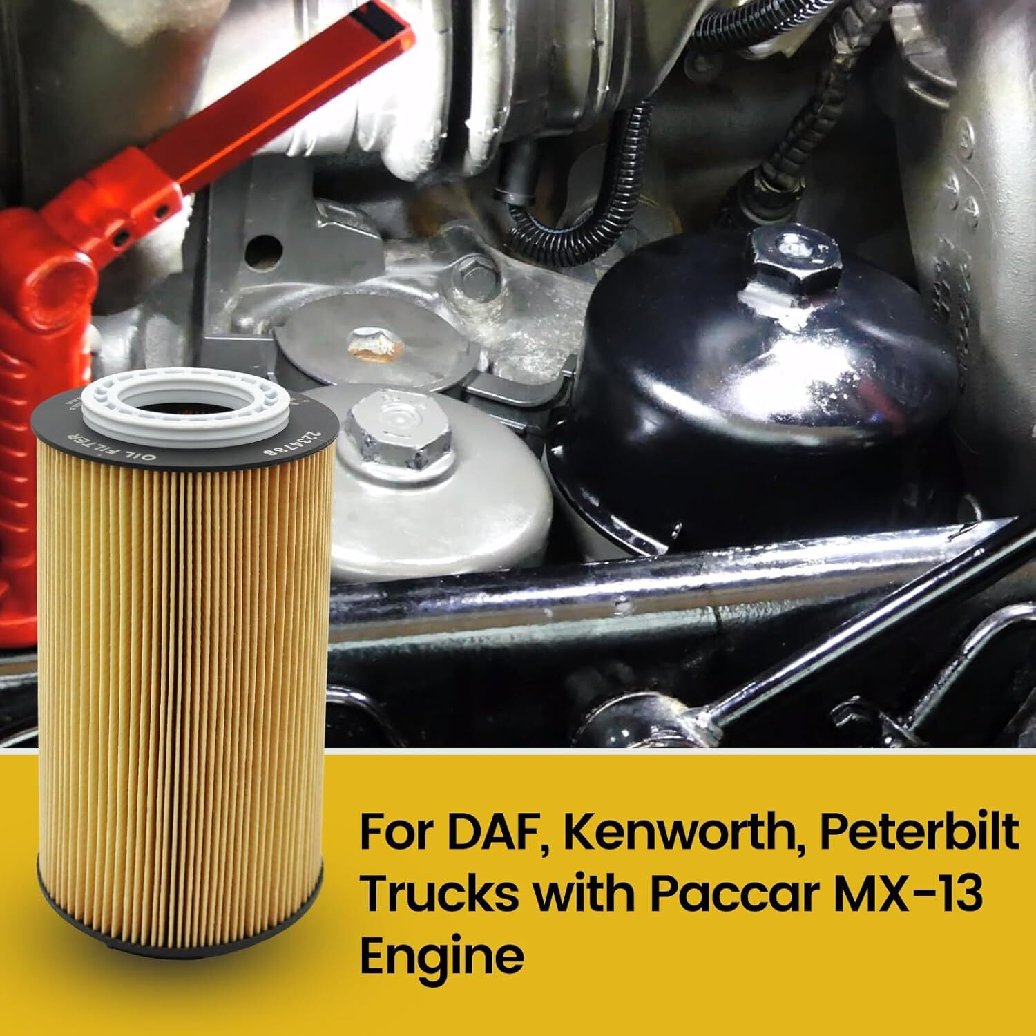 Kofil 2234788 Oil Filter, For Mx-13 Diesel Engine, Replaces Lf16368, 2047542, 2047411Pe, 2151728, 2047411, Wl10341, Lp7183, Hu12009