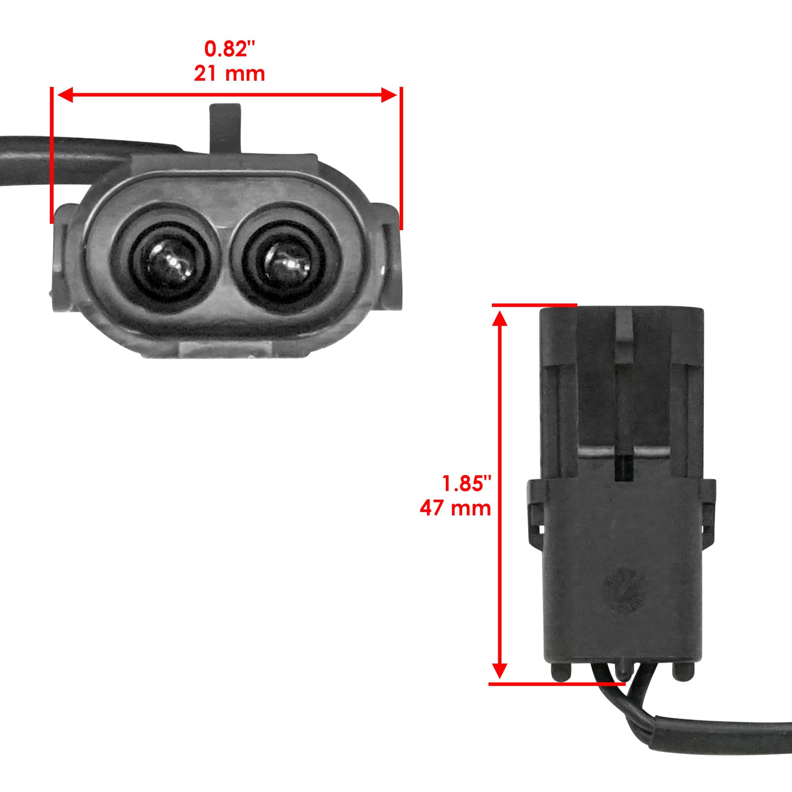 Caltric Oil Cooler Thermistor Switch Sensor Compatible With Polaris Magnum 325 2X4 4X4 2000 2001 2002