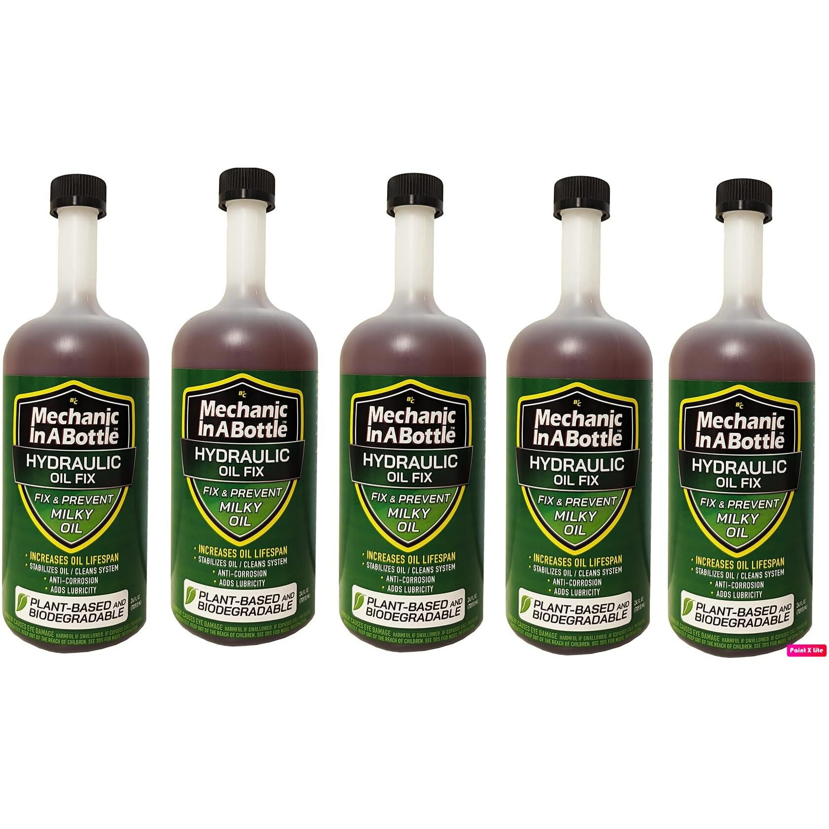 Mechanic In A Bottle Hydraulic Oil Fix & Stabilizer - Full Case Of 5 Bottles