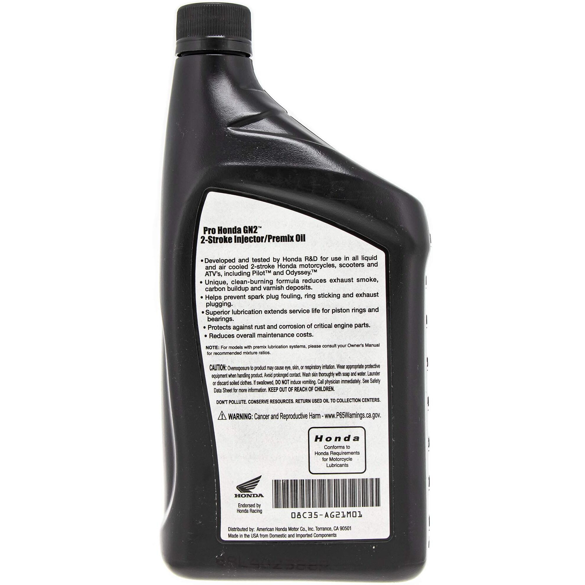 Honda Pro 2-Stroke Injector/Premix Oil 32 Oz.
