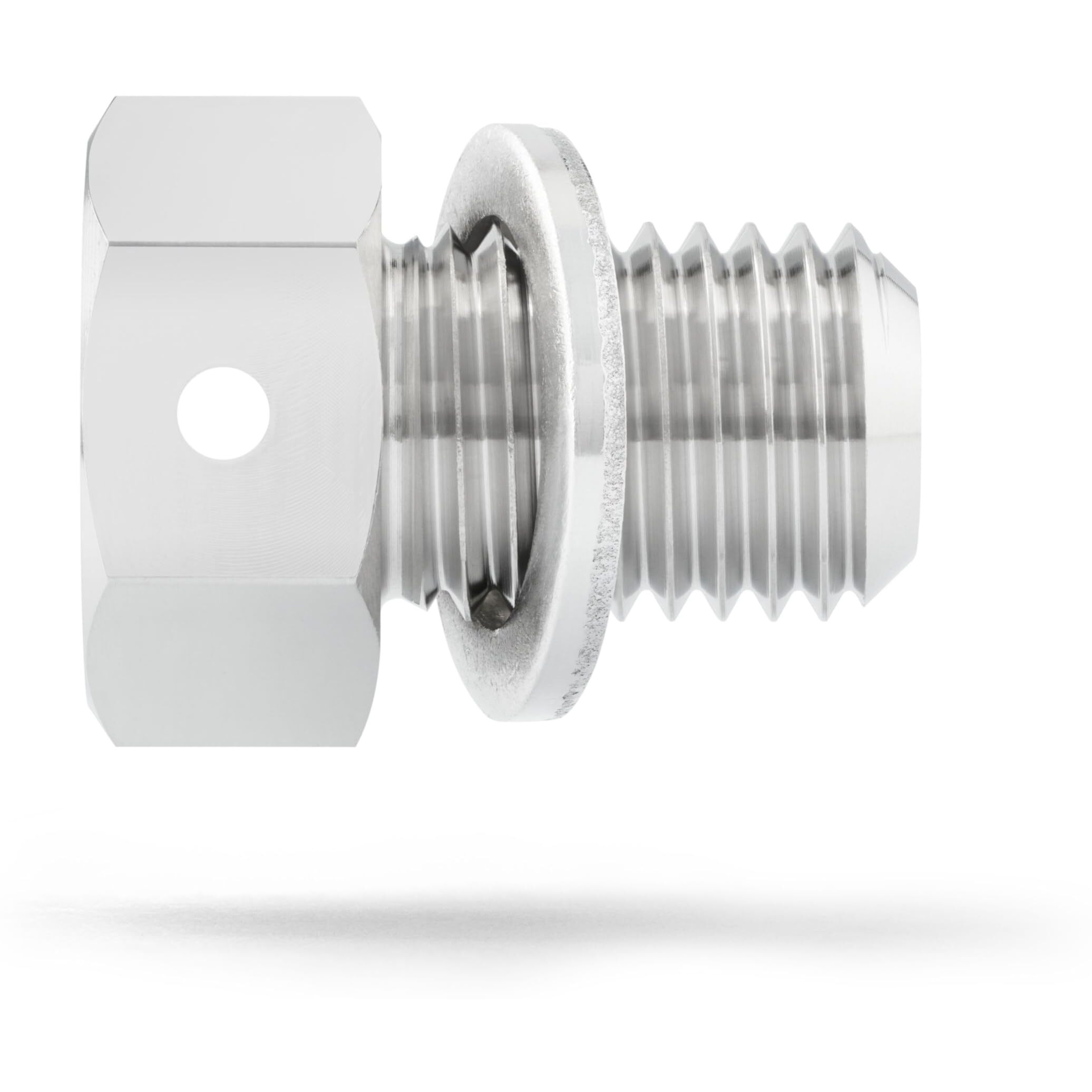 Votex - Made In Usa - Nodp010-1 Stainless Steel Engine Oil Drain Plug Fits Honda Atv - Dirtbike - Motorcycles - Quad - Part Number 92800-12000