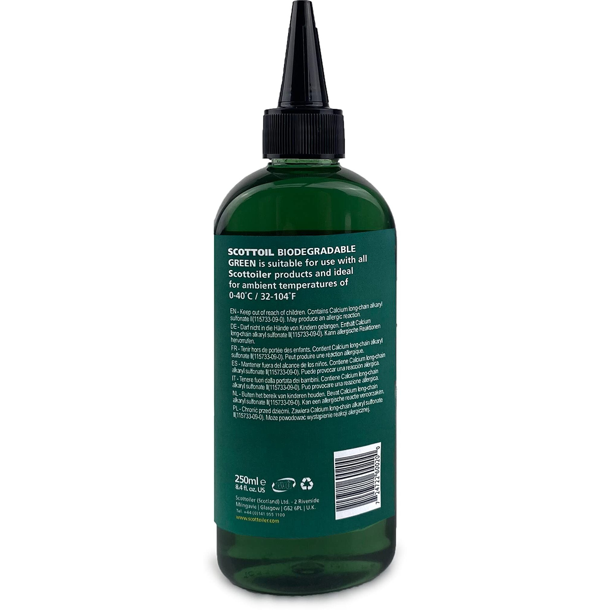 Scottoil - All Climate Biodegradable - 8.4Fl.Oz. Us (250Ml) - Chain Oiler Refill Oil