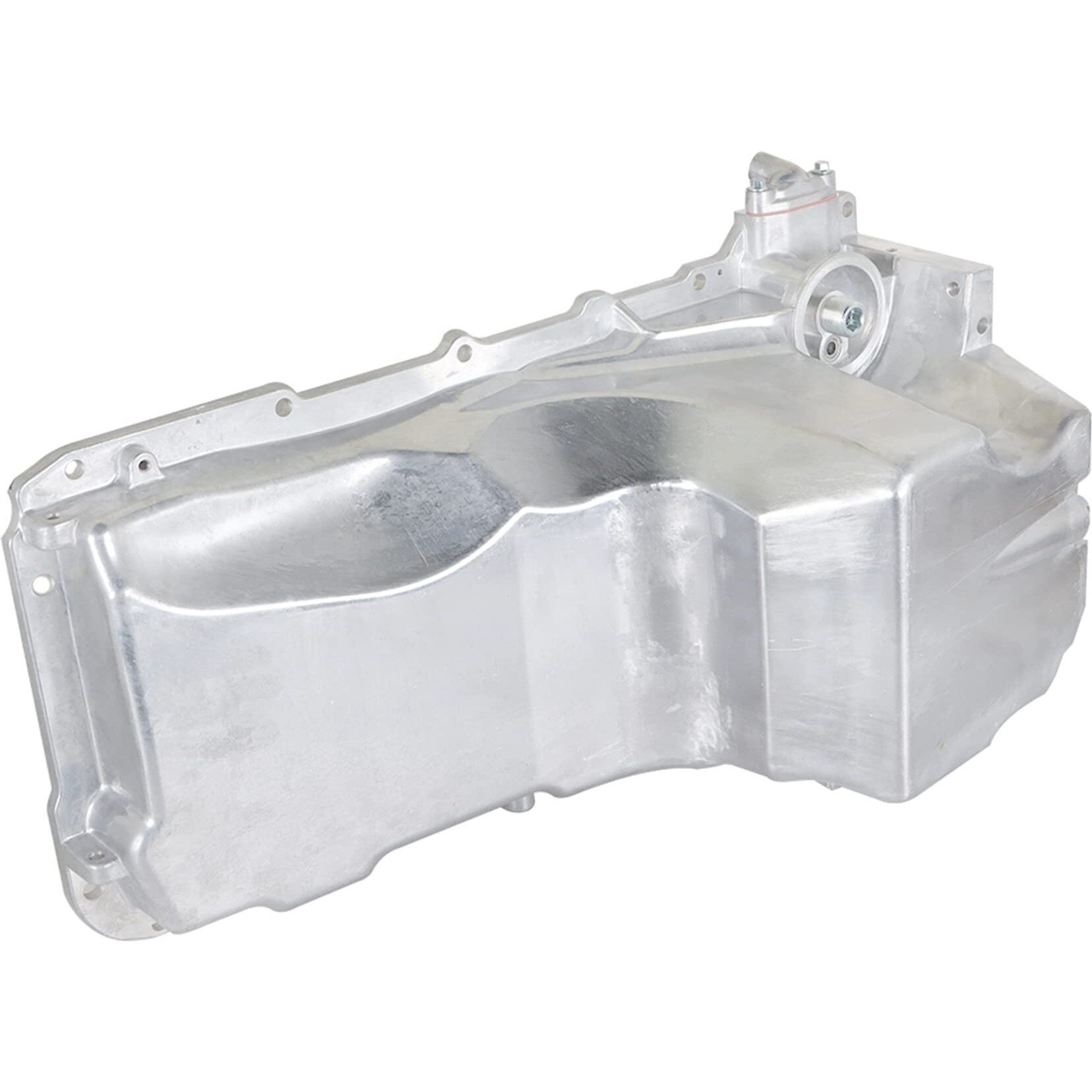 Wflnhb Aluminum Oil Pan Replacement For Cadillac 2002-2006 Replacement For Chevy 1999-2007 Replacement For Gmc 2000-2007 Pickup Truck 4.8L 5.3L 6.0L