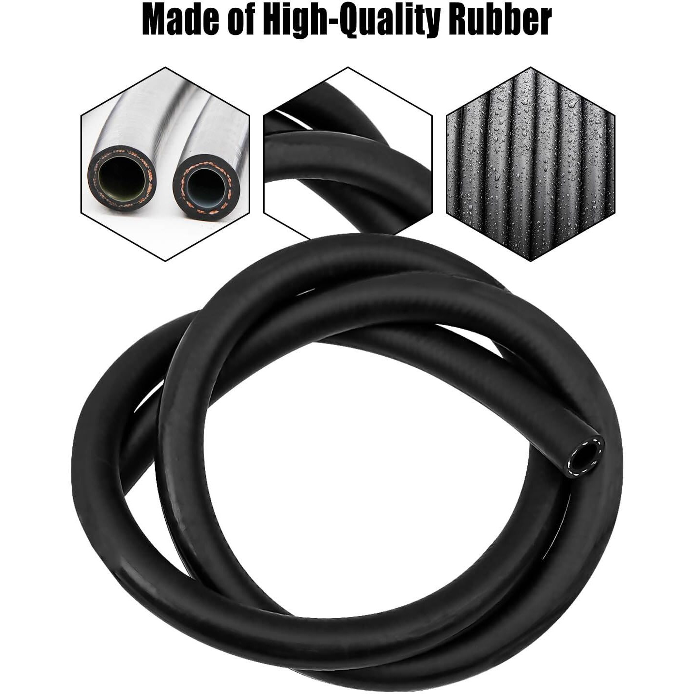 Oil Cooler Hose Fit For Polaris Magnum 2001-2004 Trail Boss 2001 2002 2003, 9/16"" 90 Degree Swivel Cooling Hose Replace 5412039 5412110