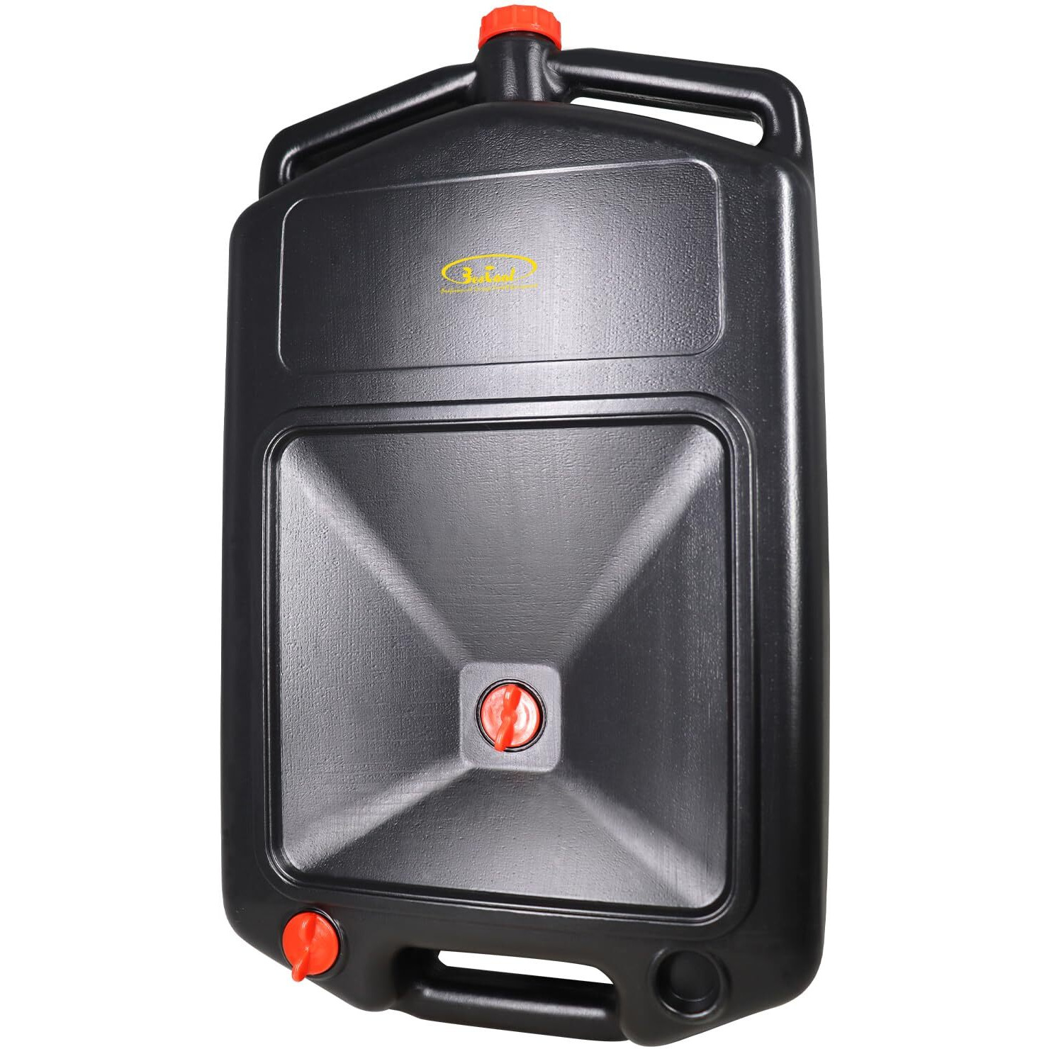 Bestool Low Profile 2.4 Gallon (10 Liter) Oil Drain Pan, Waste Oil Storage Container For Cars And Motorcycle, Fits Most Low Clearance Vehicles