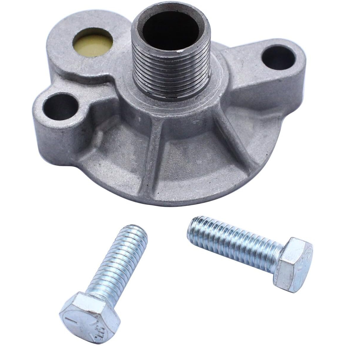 1 Set Shlpdfm Oil Filter Adapter 3952301 Replace For Sbc Bbc Chevy V8 Engines Spin On Bypass 305 307 327 350 400 396 402 427 454
