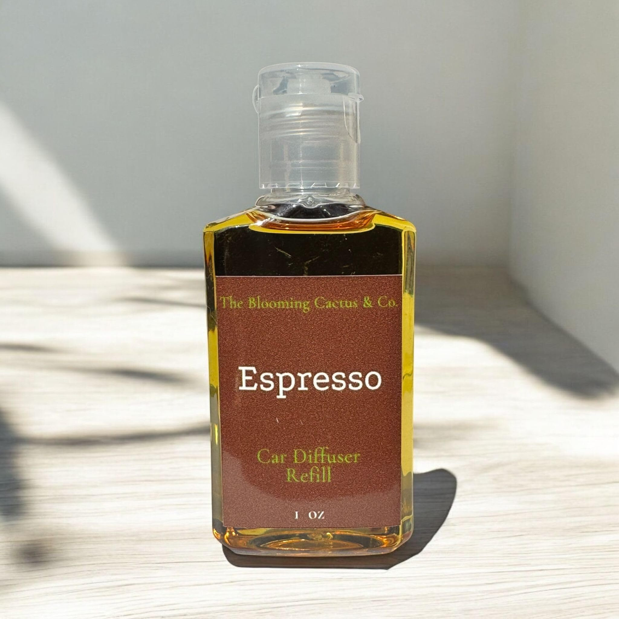 The Blooming Cactus & Co. - Car Diffuser Refill - Fragrance Oil Diffuser Refill - Reed Diffuser Refill 30Gr (Espresso)