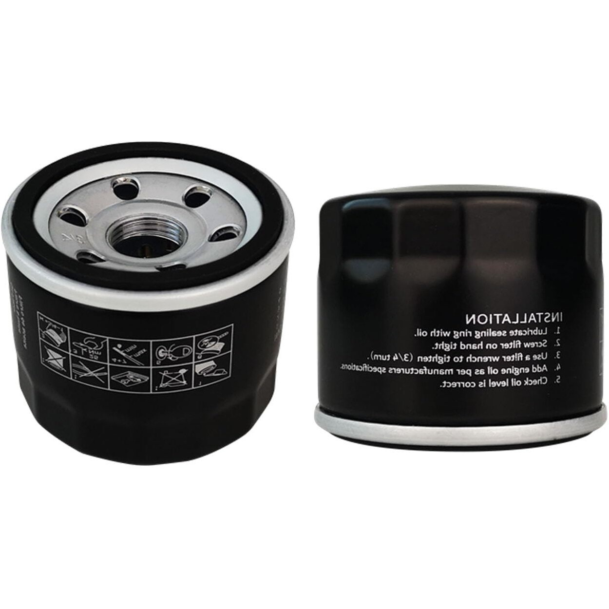 Arpisziv New Oil Filter 16510-87J02 Fit For Su-Zuki Df25 Df30 Df40 Df50 Df60 Df70 Outboards Replacement 16510-87J00 (2)