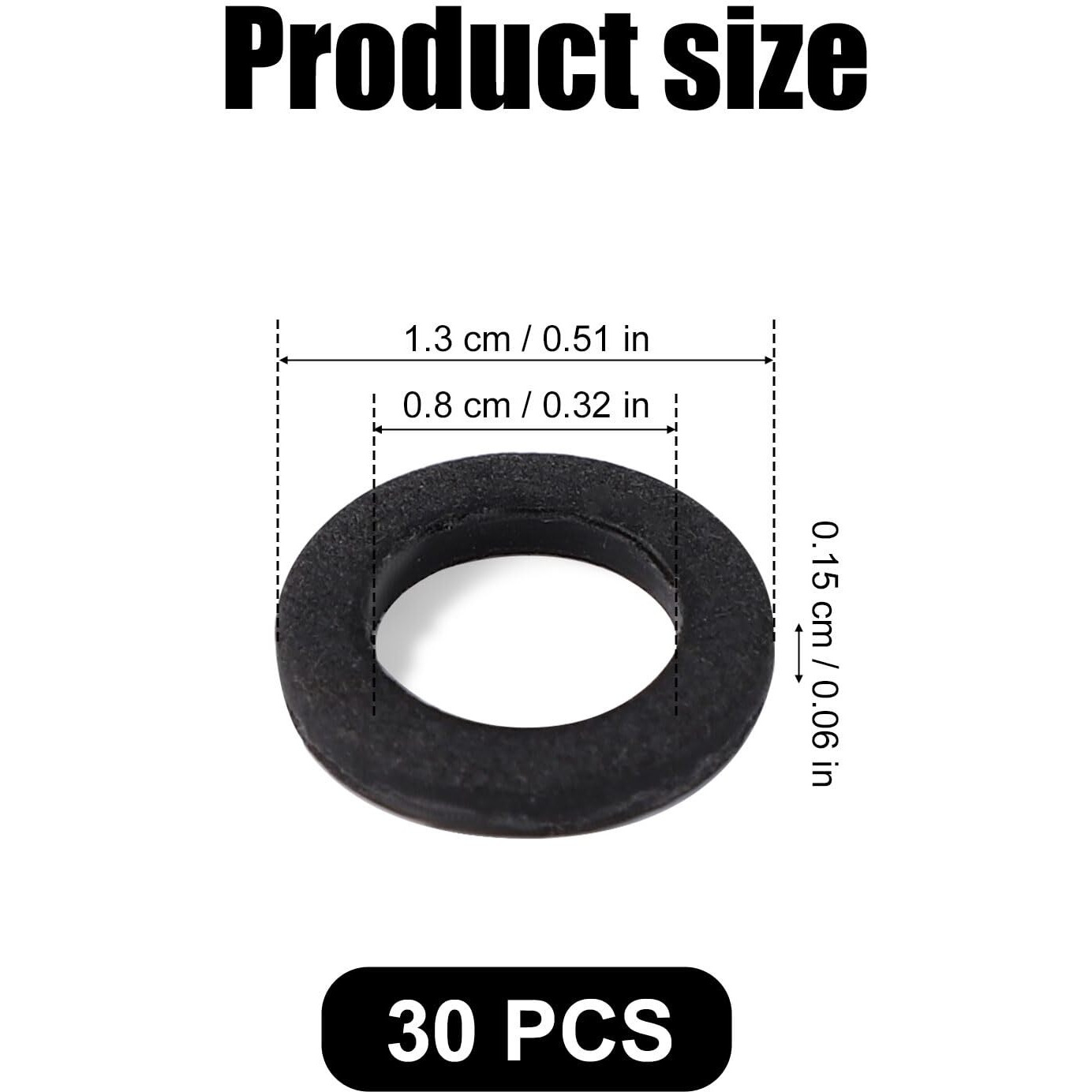 30Pcs Lower Gear Case Oil Drain Gaskets Replacement For Yamaha 90430-08020-00 & 90430-08003-00, Hard Fiberboard Lower Unit Drain Plug Seal Washer Fits For Yamaha 4-Stroke Outboard Motors