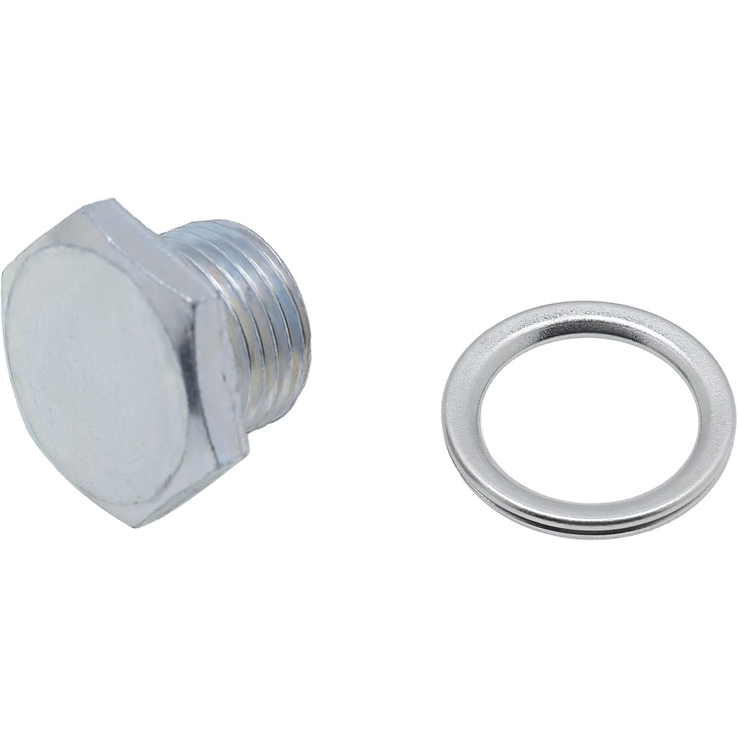 M18  1.5 Transfer Oil Drain Plug Magnetic 90341-18057 With Gasket 12157-10010 Fit For Toyota Sequoia Corolla Tundra Tacoma 4Runner, Fit For Lexus Gx460/470 Lx450/470 Rx330/350