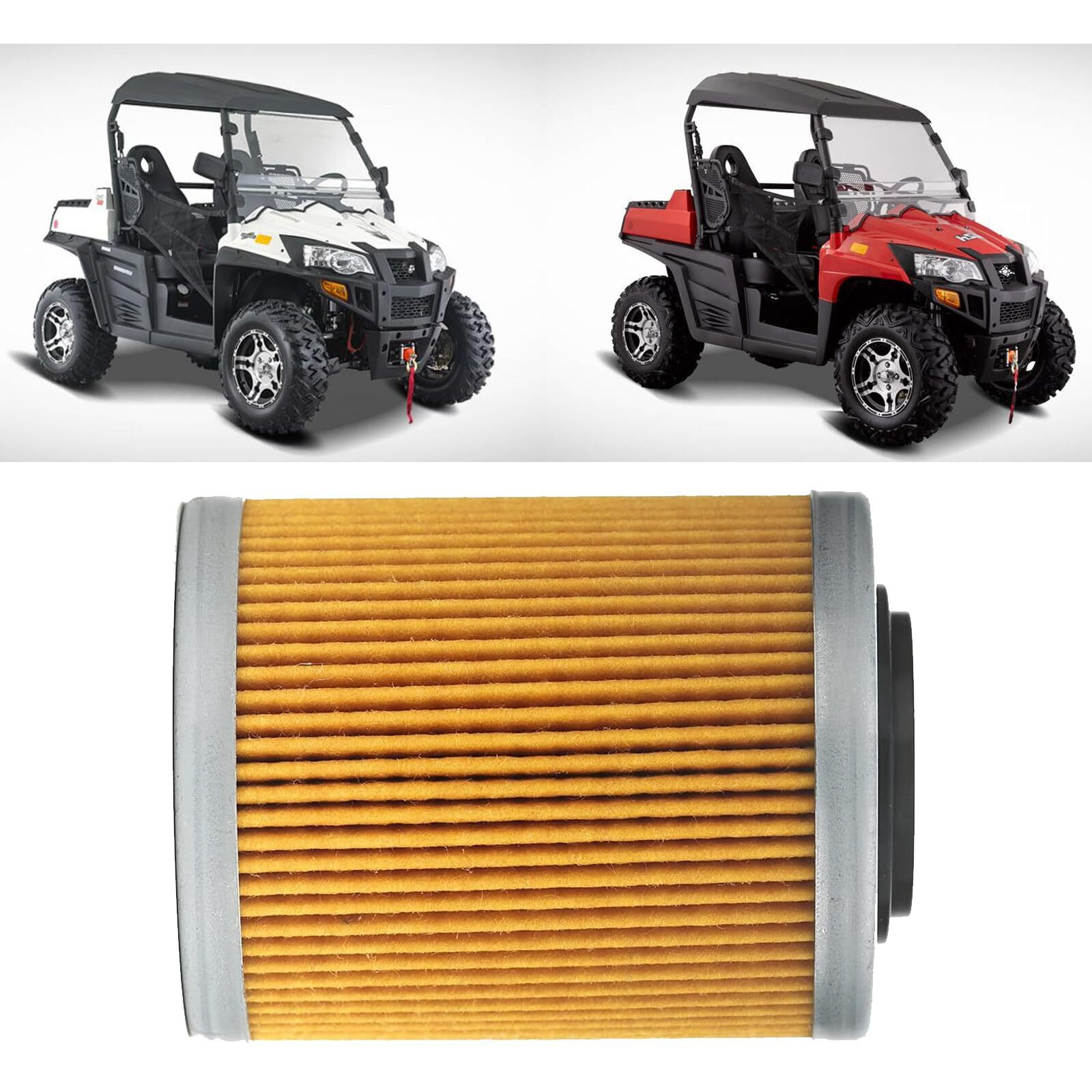 Chikia Hisun 800 Oil Filter Replacement For Hisun 800 Axis X550 Xs750 Cfmoto Cforce Zforce Uforce Massimo Atv Utv 800 1000,Massimo,Coleman,Bennche