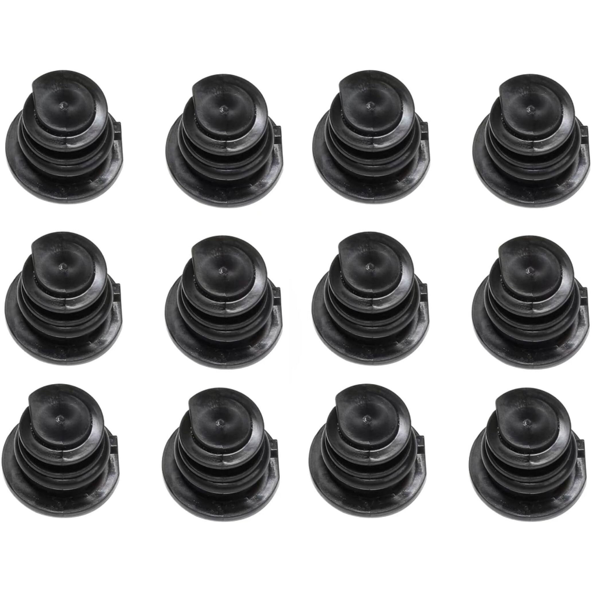 12 Pcs Oil Drain Plug, Compatible With Volkswagen 1.8L 2.0L, Audi A3 A4 A5 A6 Q7 S3 Tt, Volkswagen Beetle, Golf/Gti/Sportwagen/Passat, Tiguan 06L103801 06L103801D 06L-103-801 06L-103-801D