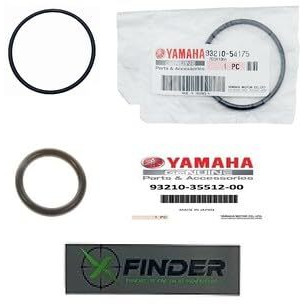 Yamaha Warrior 350 (1988-2004) All Models Oil Change O-Ring Kit - Yamaha Part's (1) 93210-47675-00 And (1) 93210-35512-00