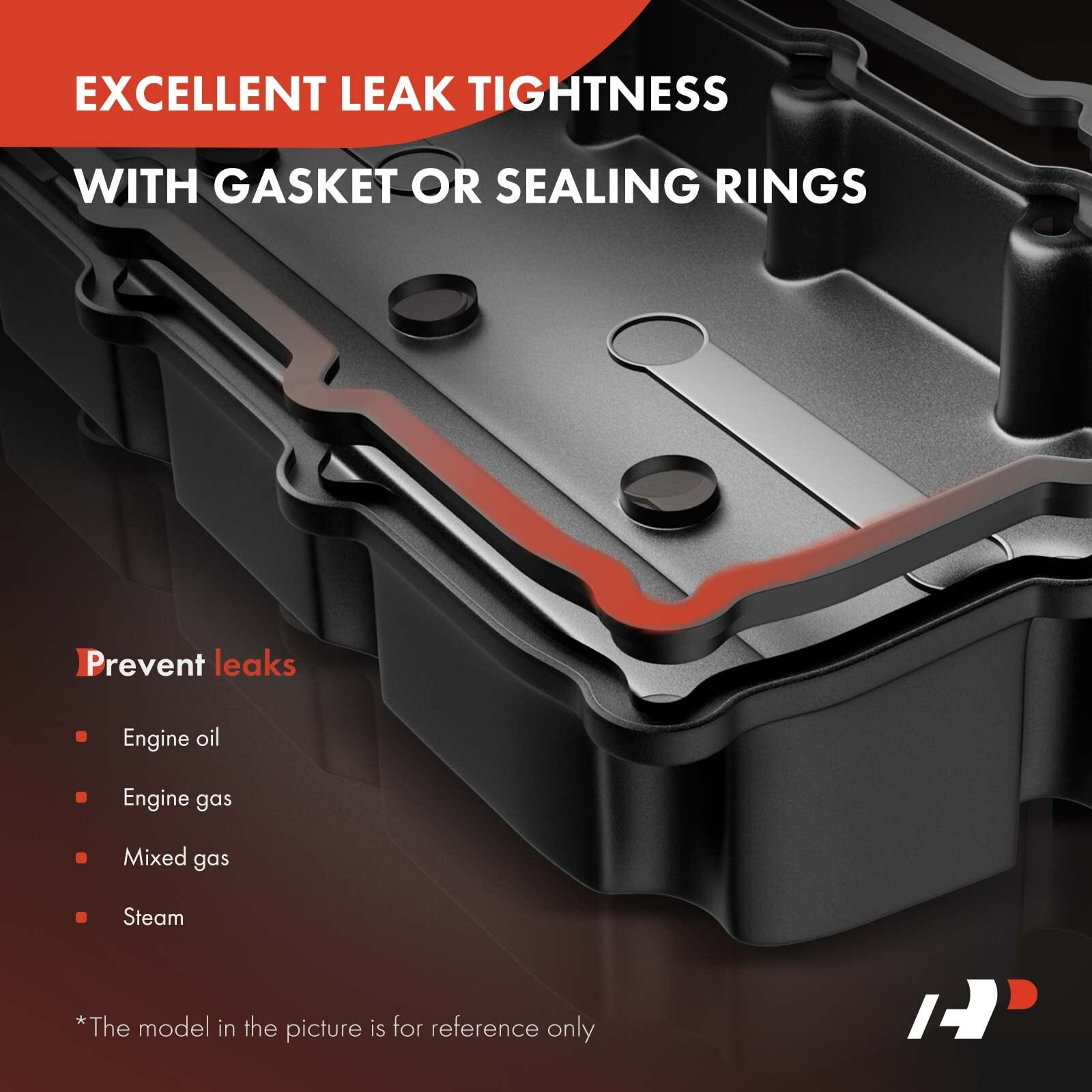 A-Premium Engine Valve Cover With Valve Cover Gasket, Oil Filler Cap And Bolts Compatible With Nissan Sentra 2017-2019, Juke 2011-2017, 1.6L