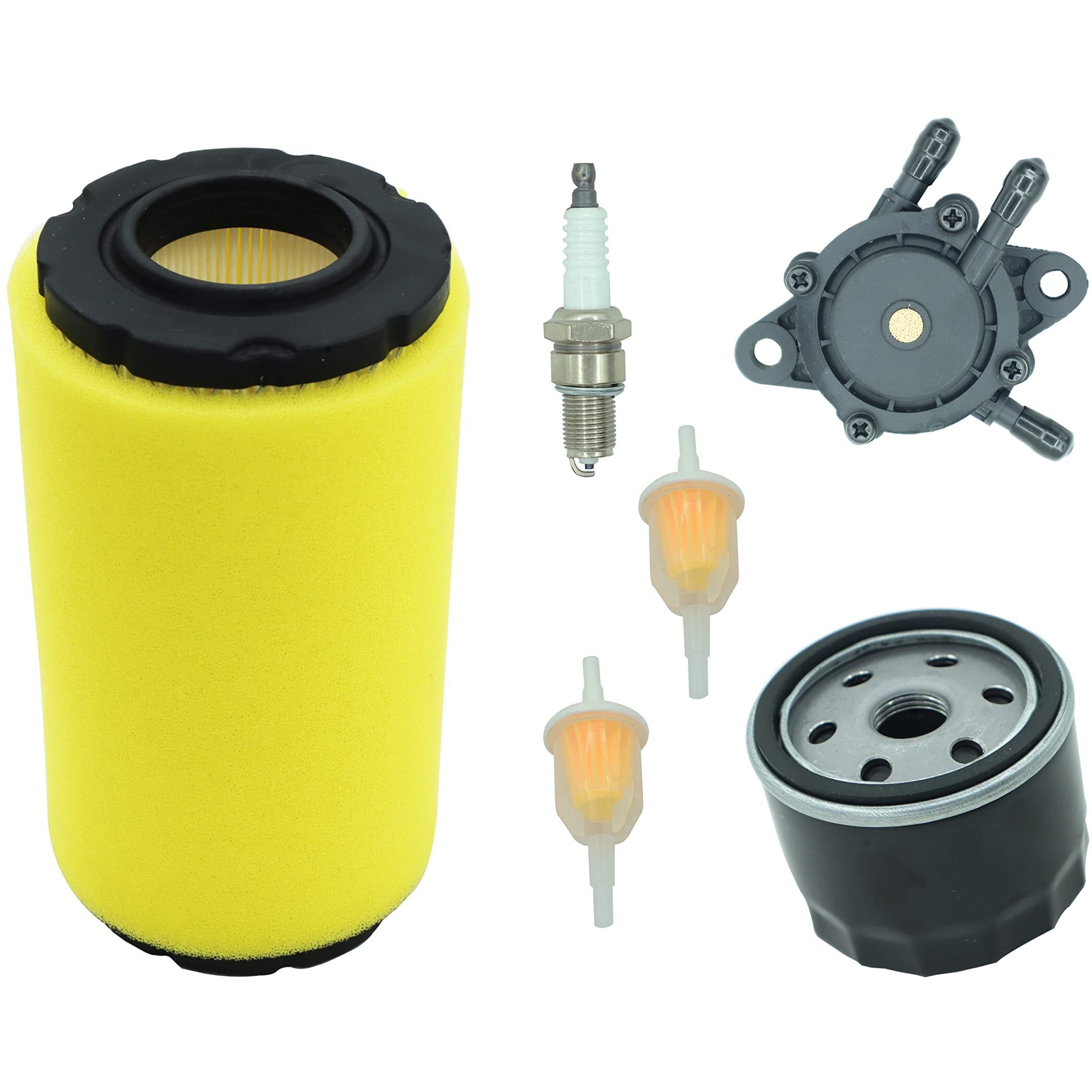Miu14395 Air Filter For John Deree D100 D105 D110 D130 D140 D160 D170 D125 L105 L107 La135 Lawn Mower Tractor For 796031 797704 591334 594201 With Fuel Pump&Oil Filter