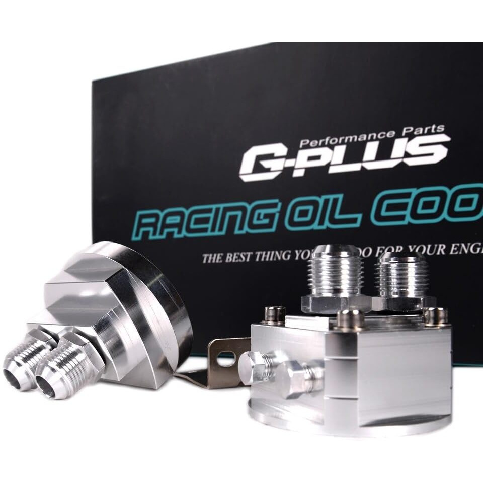 G-Plus 30 Row An10-10An Engine Transmis Universal Oil Filter Relocation Kit & Oil Cooler Kit Aluminum
