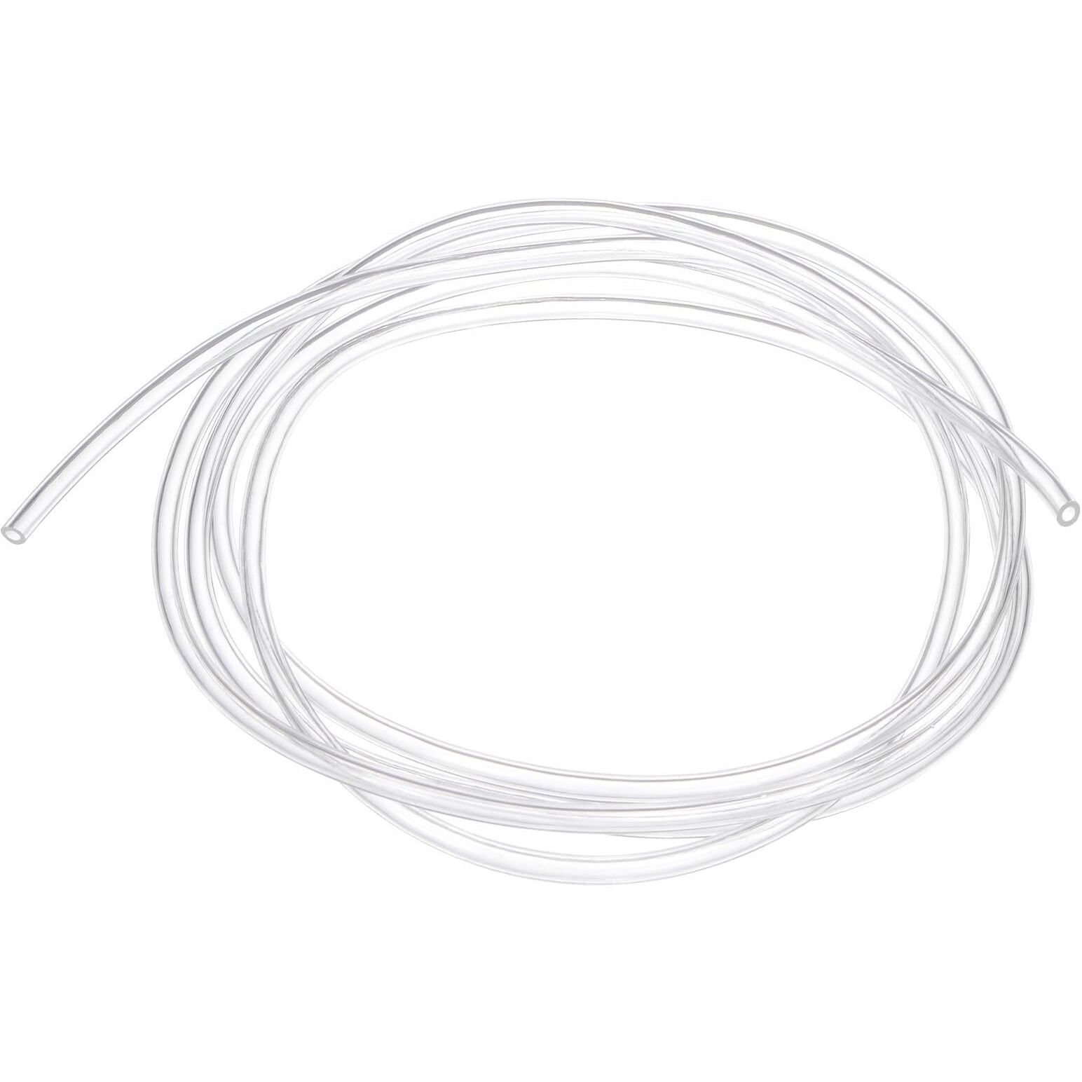 M Meterxity Tubing Carburetor Fuel Vent Line, 2Mm(0.08"") Id 3.5Mm(0.14"") Od 2M(7') Long Polyurethane Gas Oil Tube For Atv/Go Kart/Dirt Bike, Universal Petrol Pipe Replacement [Clear]