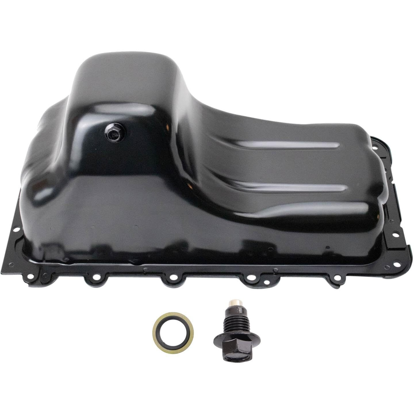 Trq Engine Oil Pan Compatible With 2000-2005 Ford Excursion 1999-2010 F-250 Super Duty F-350 Super Duty