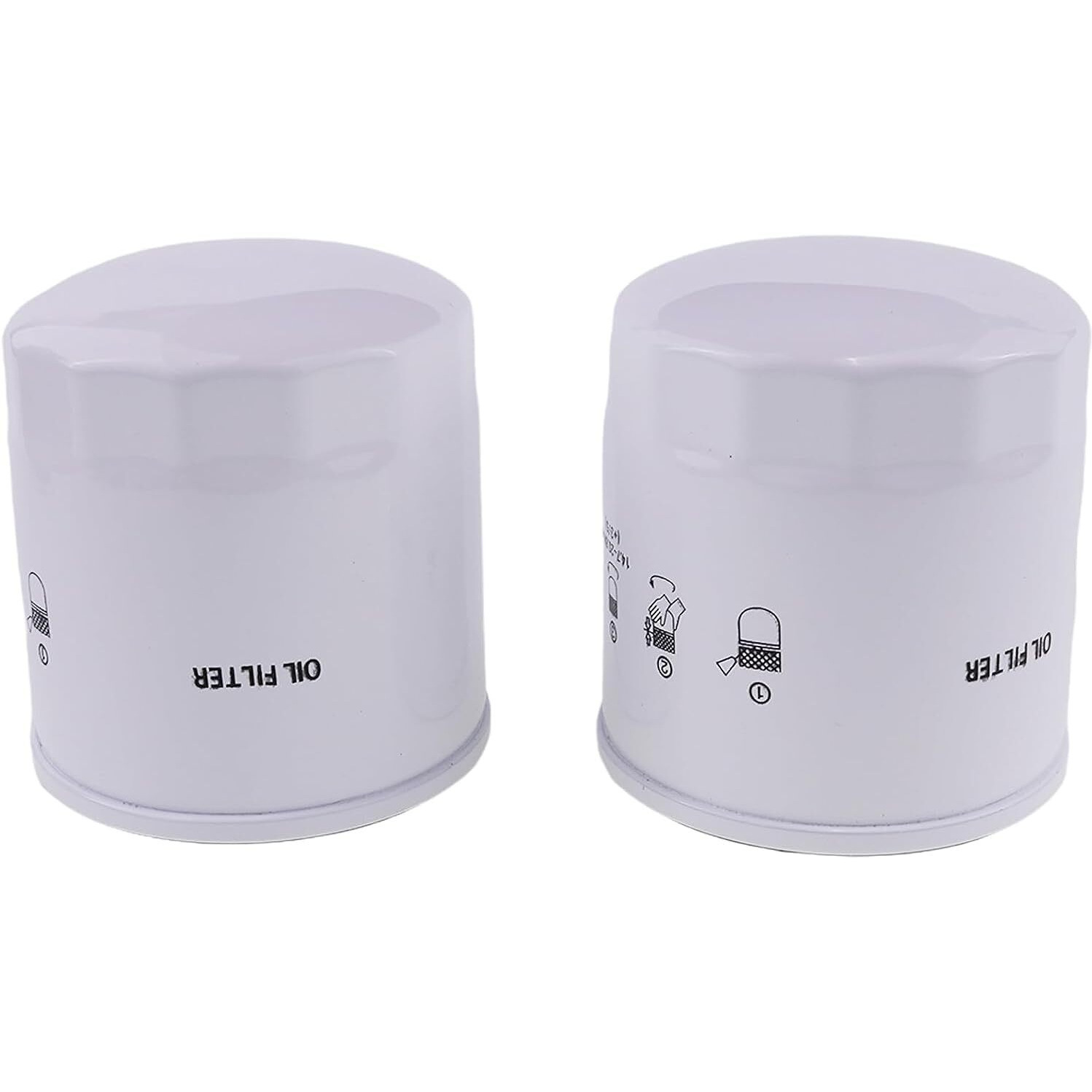 Lssoch 2Pcs Oil Filter 063-5004-00 063500400 063-8018-00 063801800 Compatible With Bad Boy Zt Czt Mz Outlaw Models