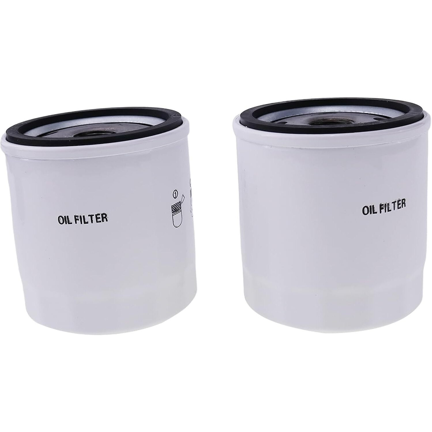 Lssoch 2Pcs Oil Filter 063-5004-00 063500400 063-8018-00 063801800 Compatible With Bad Boy Zt Czt Mz Outlaw Models