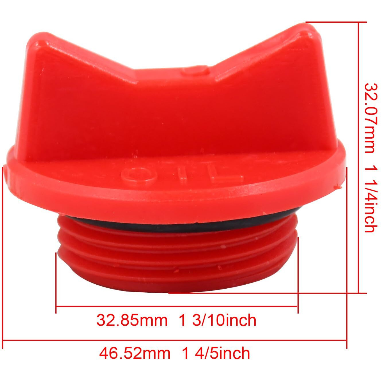 Disenparts Oil Cap Hydraulic Plug 38240-21410 Tc402-21410 Compatible With Kubota Tractor M6030 M6040 M6060 M6800 M6950 M6970 M7030 M8950 M8970 M9000 M9540 M9580 M95 M96 M9960 Mx4700Dt Mx4700F