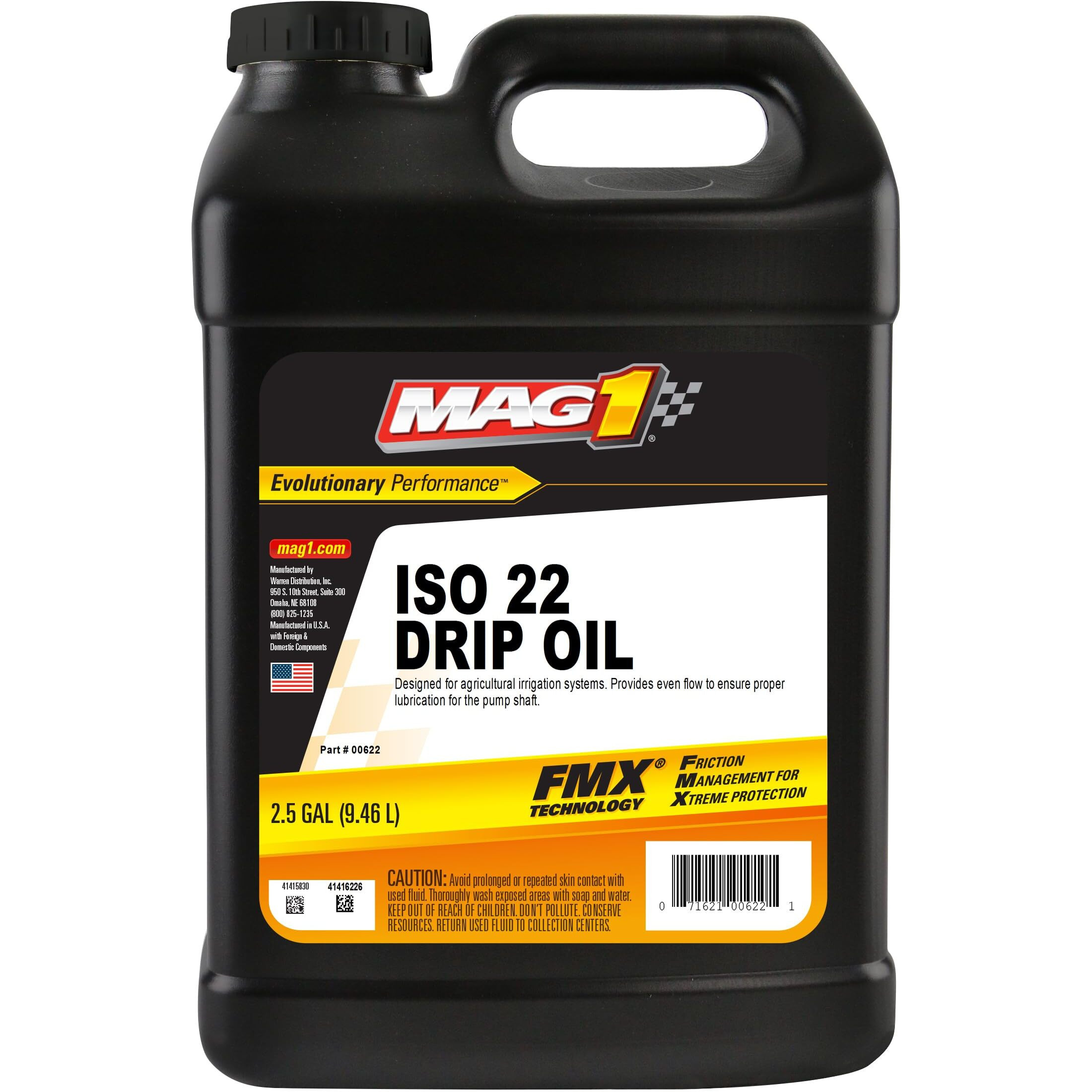 Mag 1 00622 Drip Oil Iso 22 - 2.5 Gallon