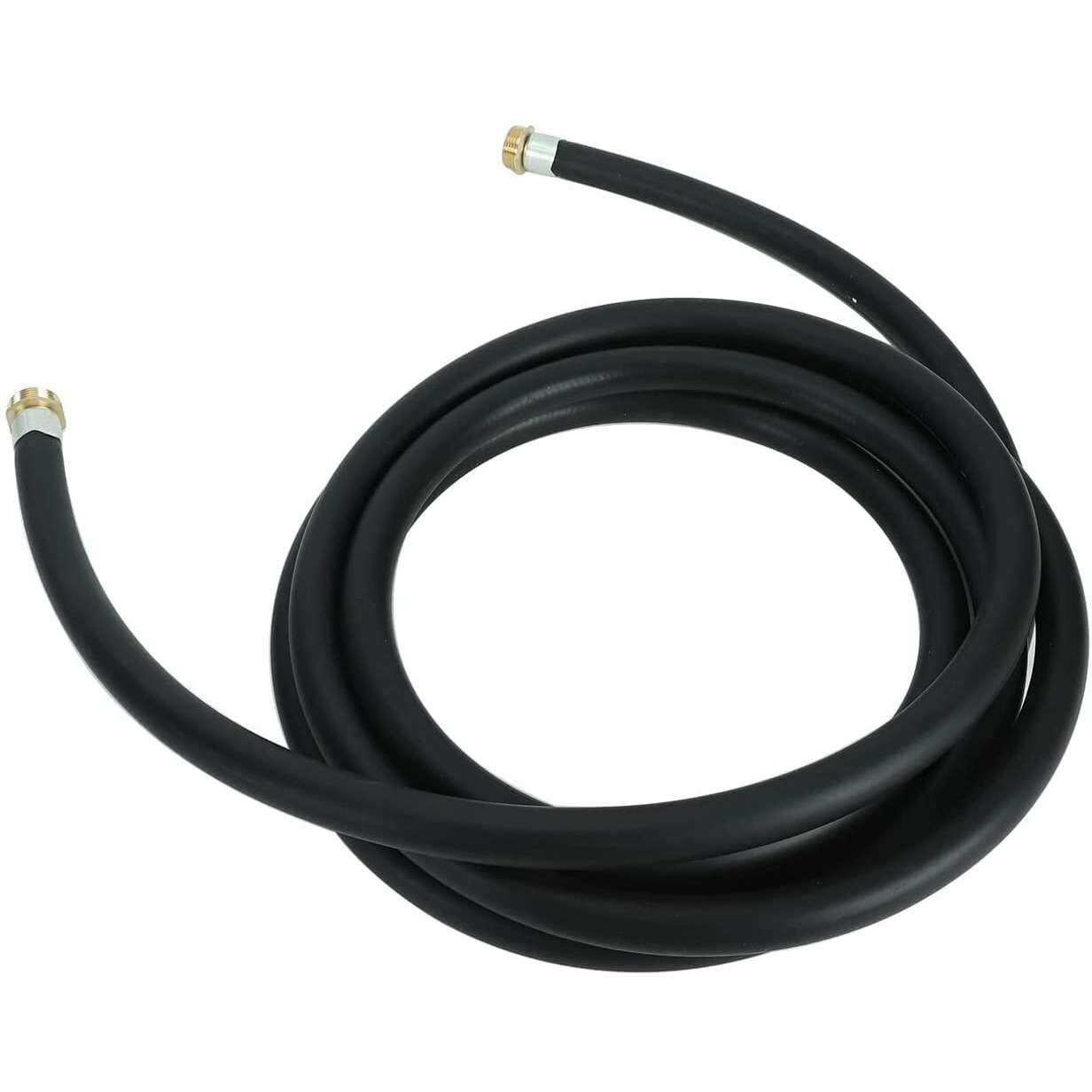 20 Feet (Joint Size 1Inch & 3/4Inch) Fuel Gas Transfer Pump Hose Oil Pump Tube Universal Black Application For Dispensing Diesel Fuel Gasoline Grease Kerosene