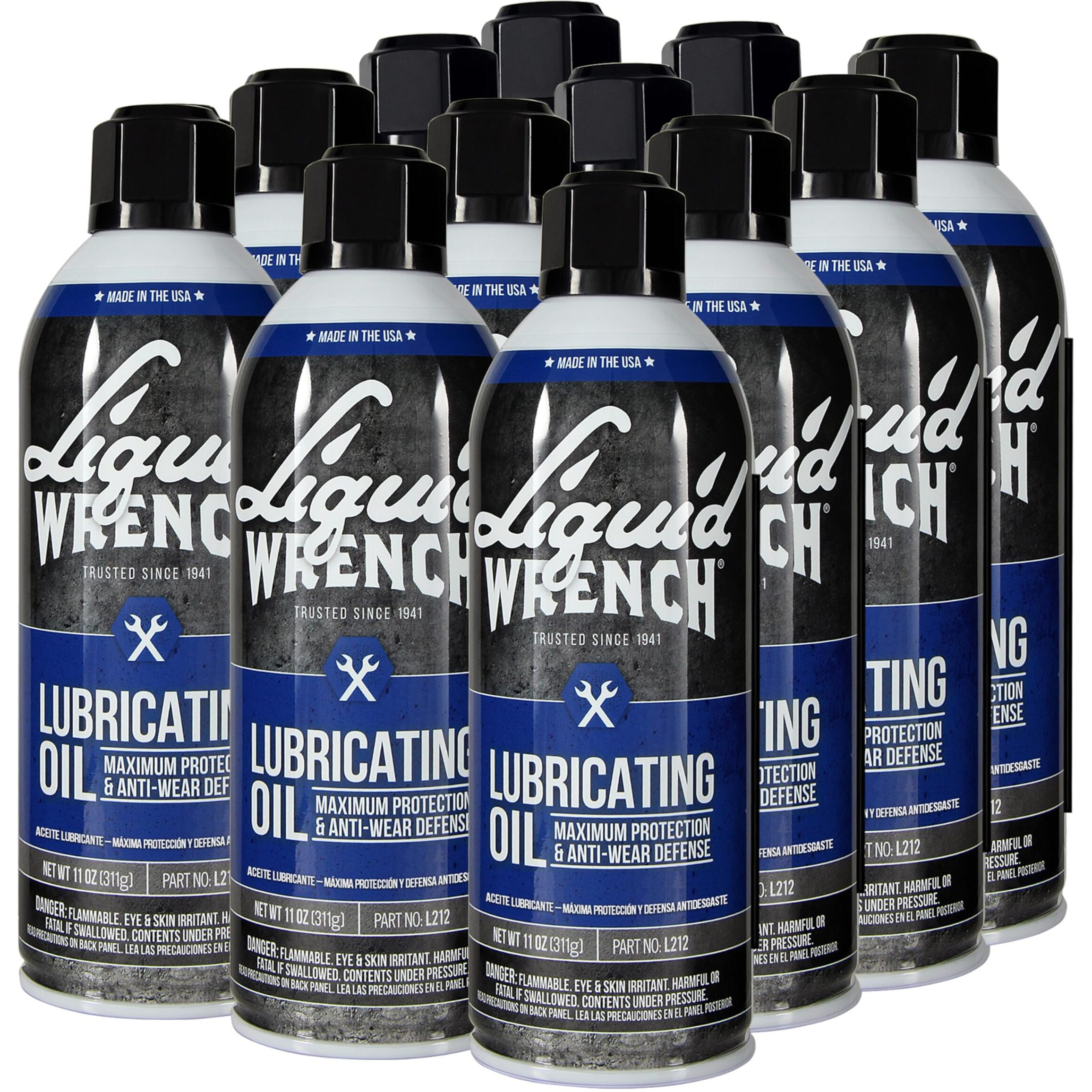 Liquid Wrench L212-12Pk Lubricating Oil - 11 Oz., (Case Of 12)