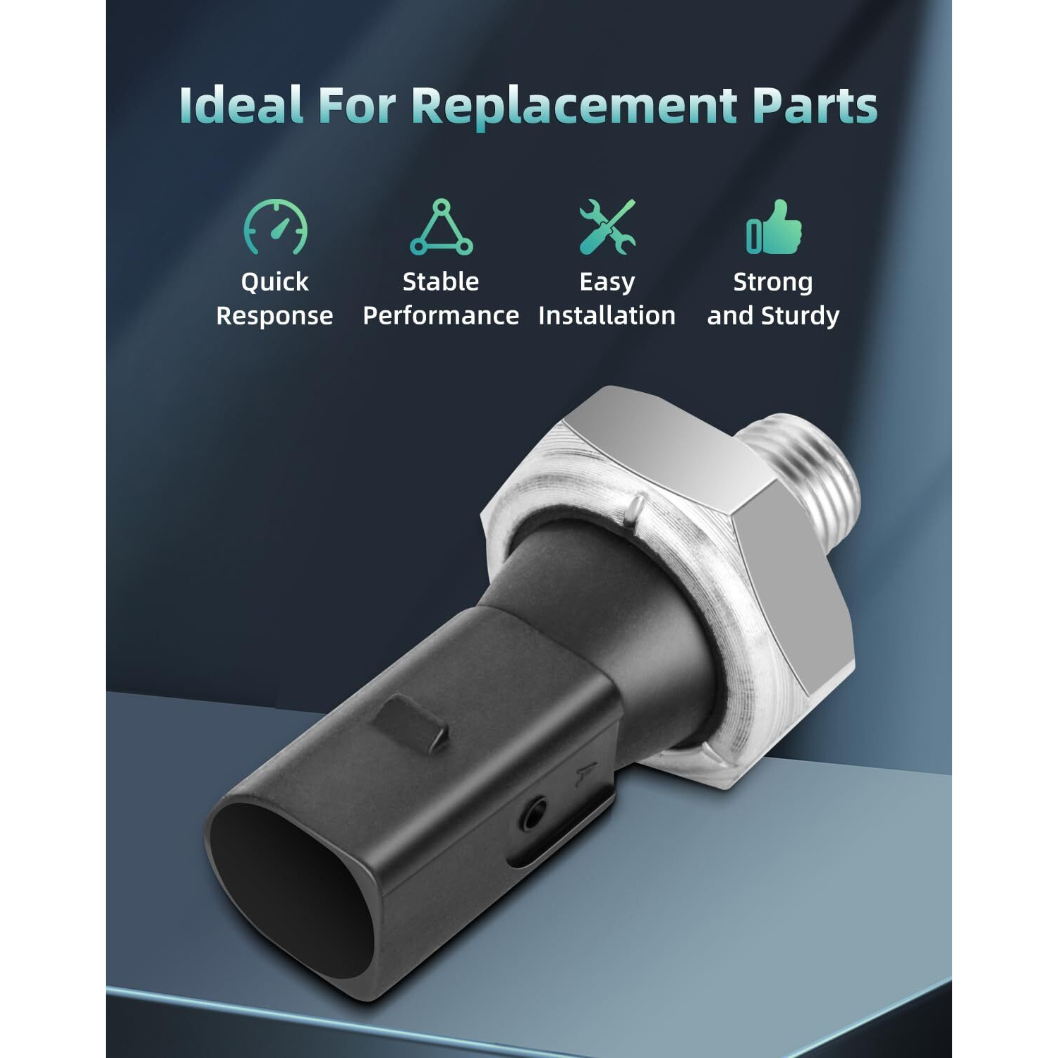 Scitoo 06A919081J Oil Pressure Sensor Fit For 2000 2001 2002 2003 2004 For Vw For Jetta 2000 2001 2002 2003 2004 For Vw For Golf 2009-2016 For Vw Eos Oil Pressure Sending Unit