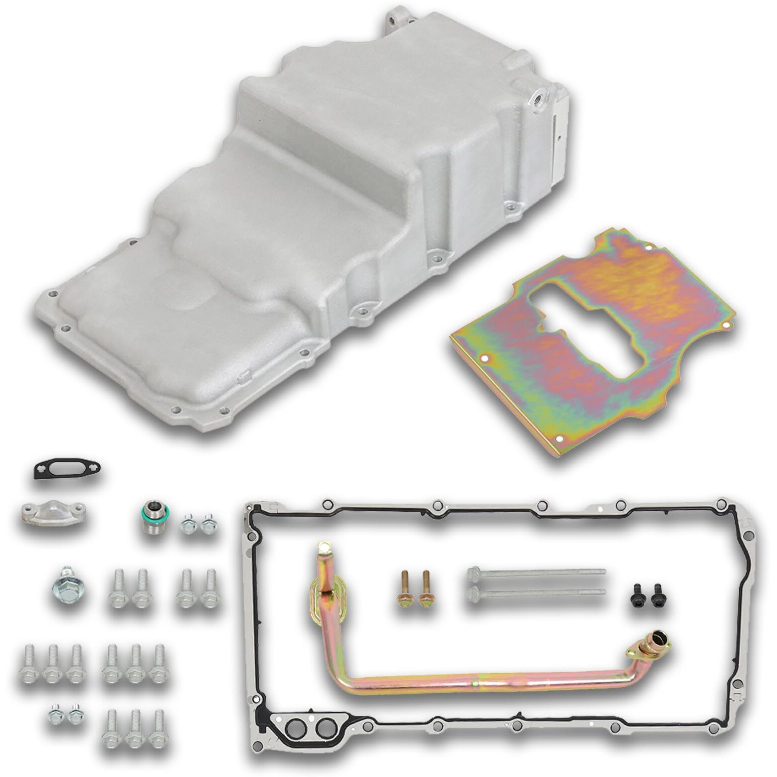 Labwork 302-2 Ls Engine Low Profile Oil Pan Retro Replacement For Camaro Firebird Ventura Nova F-Body G-Body A-Body Ls1 Ls2 Ls3 6.2L 6.0L 5.3L 4.8L