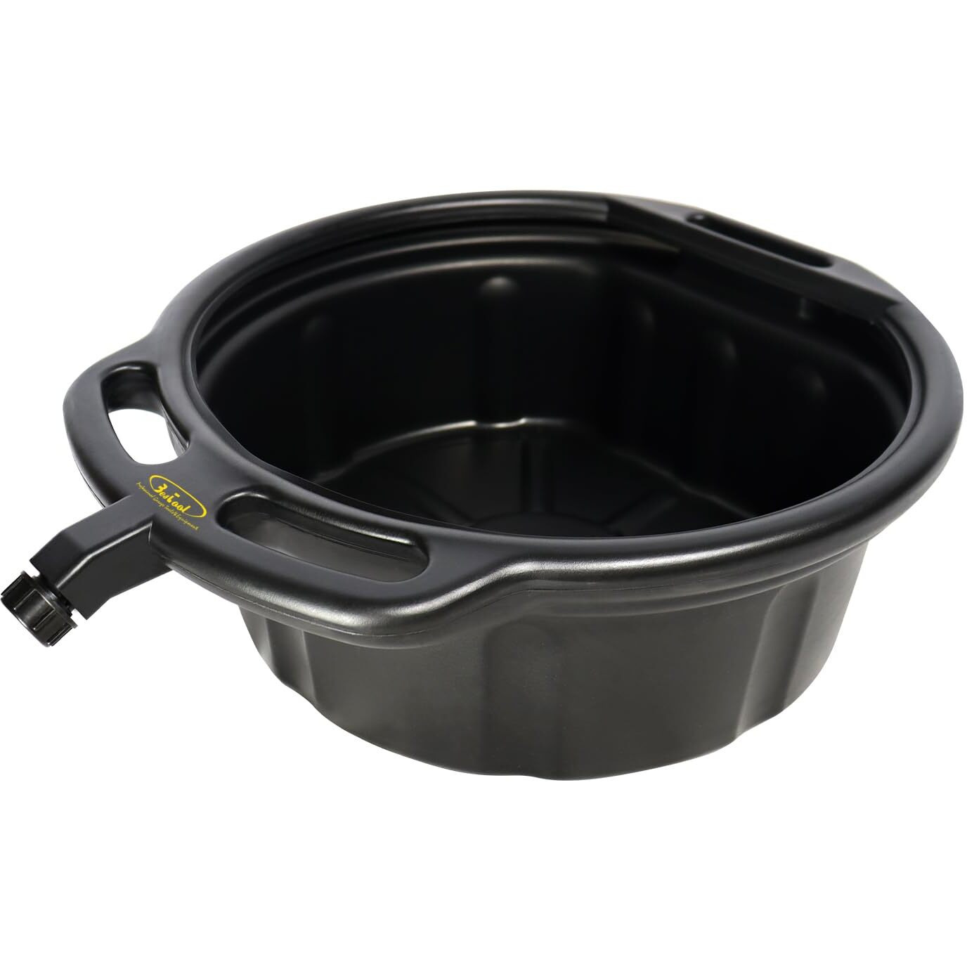 Bestool Oil Drain Pan, 4 Gallon (16L) Capacity, Anti Splash Oil Change Pan For Cars And Motorcycle, Easy To Clean