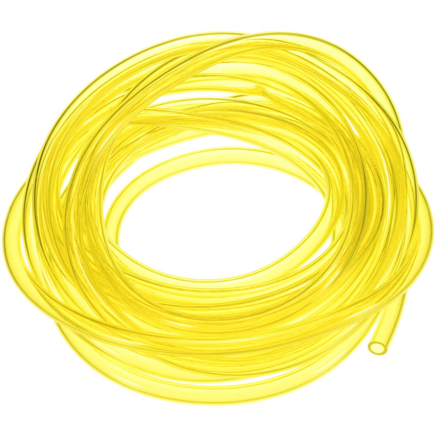 M Meterxity Tubing Carburetor Fuel Vent Line, 4Mm(0.16"") Id 6Mm(0.24"") Od 4M(13') Long Polyurethane Gas Oil Tube For Atv/Go Kart/Dirt Bike, Universal Petrol Pipe Replacement [Yellow]