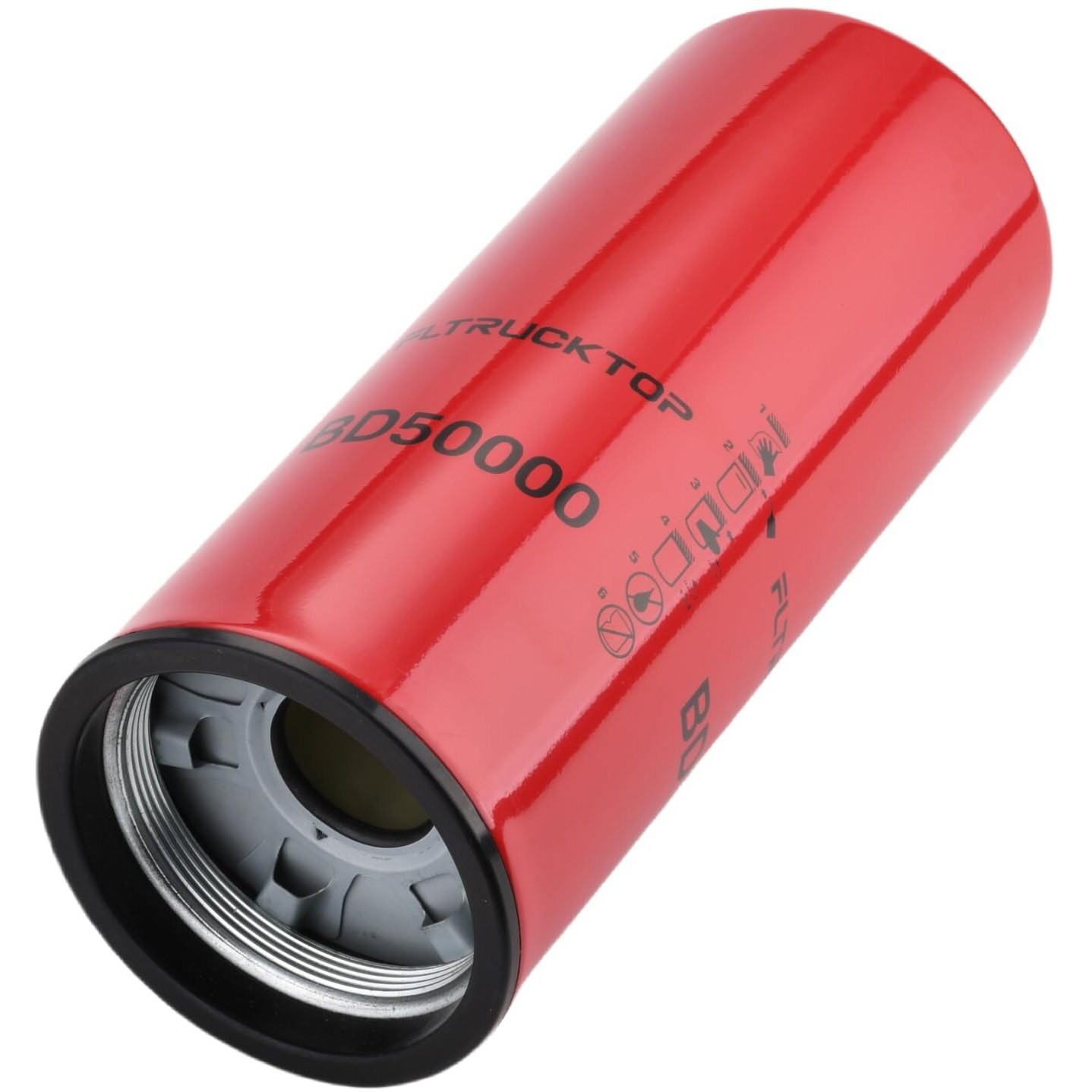 Fltrucktop Bd50000 High Efficiency Dual-Flow Oil/Lube Filter Spin-On Compatible With Cummins Isx Ism Qsx Qsm Qst X15 M11 Diesel Engines Replace Lf14000Nn