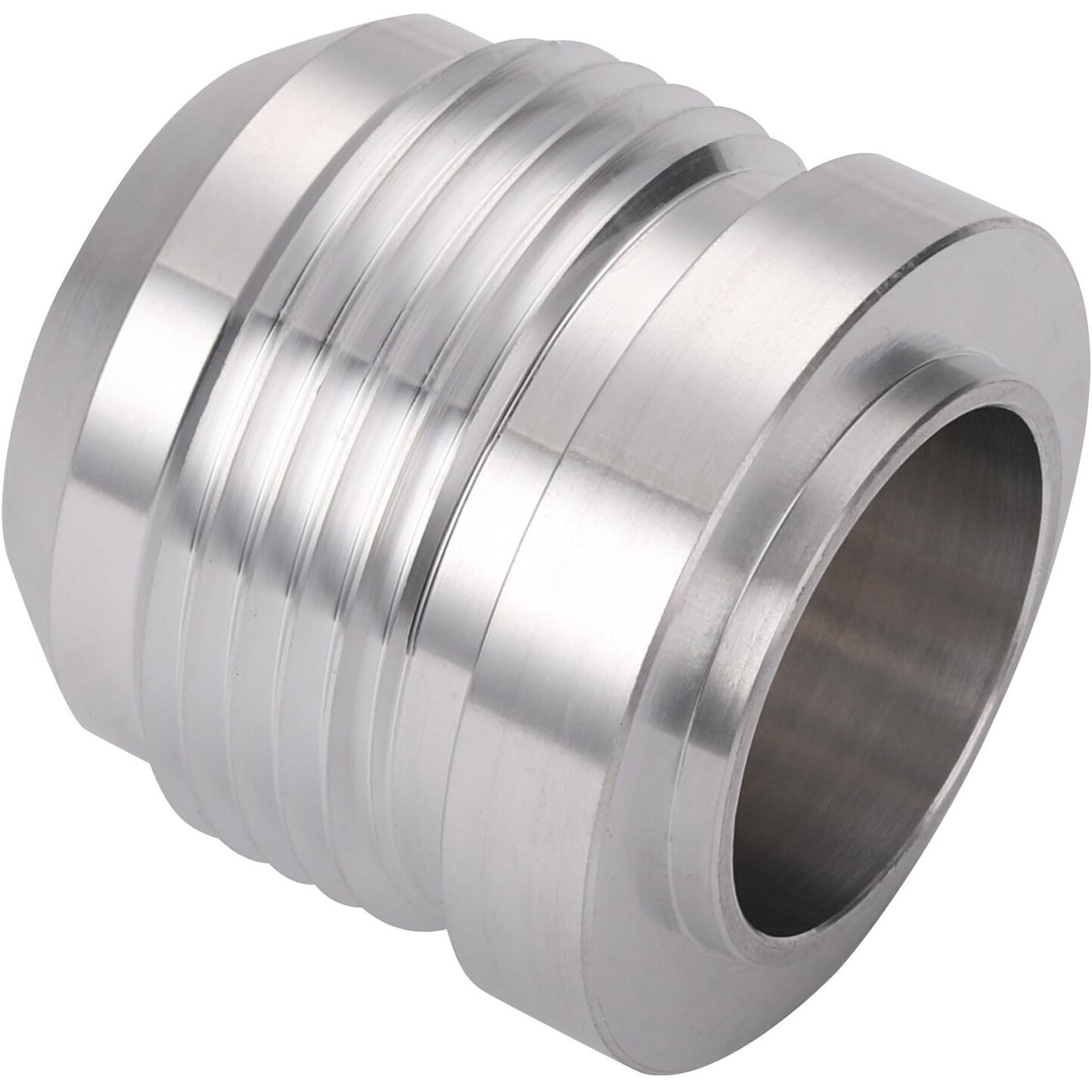 Podavelle 16An Male Flare Weld On Fitting Bung Adapter For Fuel Oil Hose Tank Aluminum