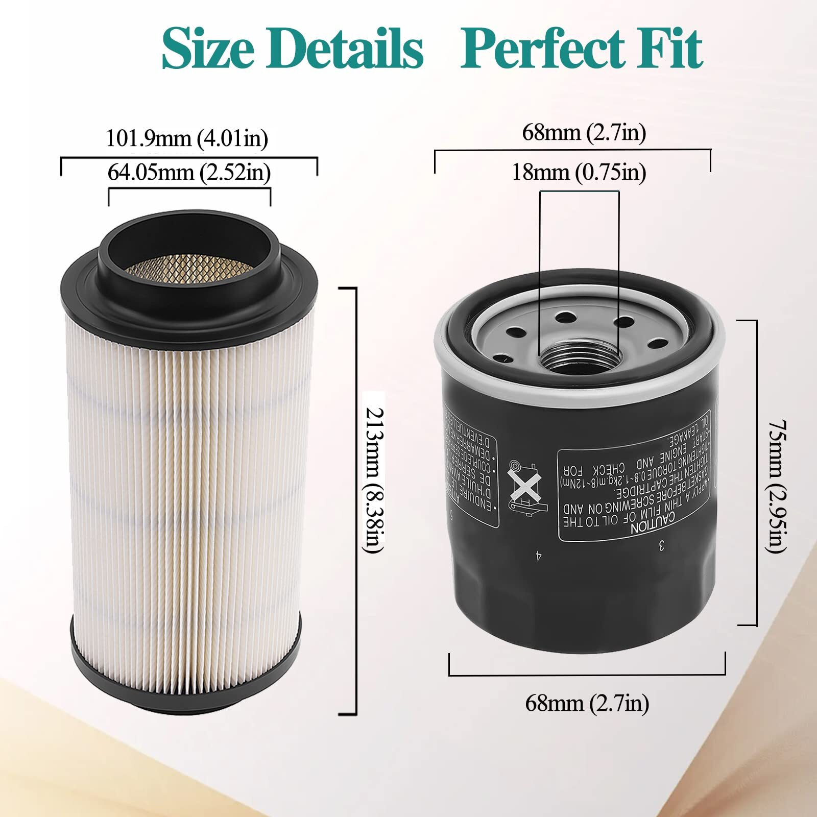 Jcklw 7080595 Air Filter 2520799 3084963 Oil Filter For Polaris Sportsman 335 400 450 500 Efi Ho Magnum 325 2X4 500 4X4 Trail Blazer 330 Trail Boss 325 330 Xpedition 425 325 Atp 500