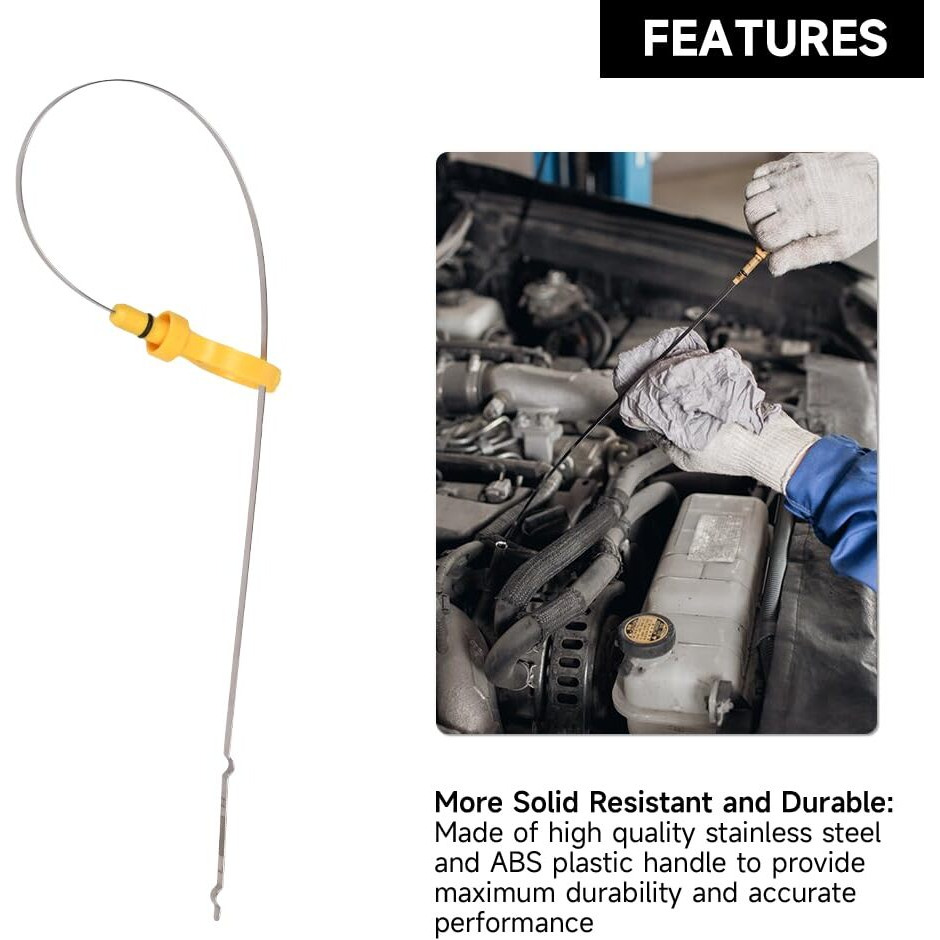 Engine Oil Dipstick Oil Level Dipstick - Compatible For Nissan Sentra 2000-2006 - Replace Part 111404Z001